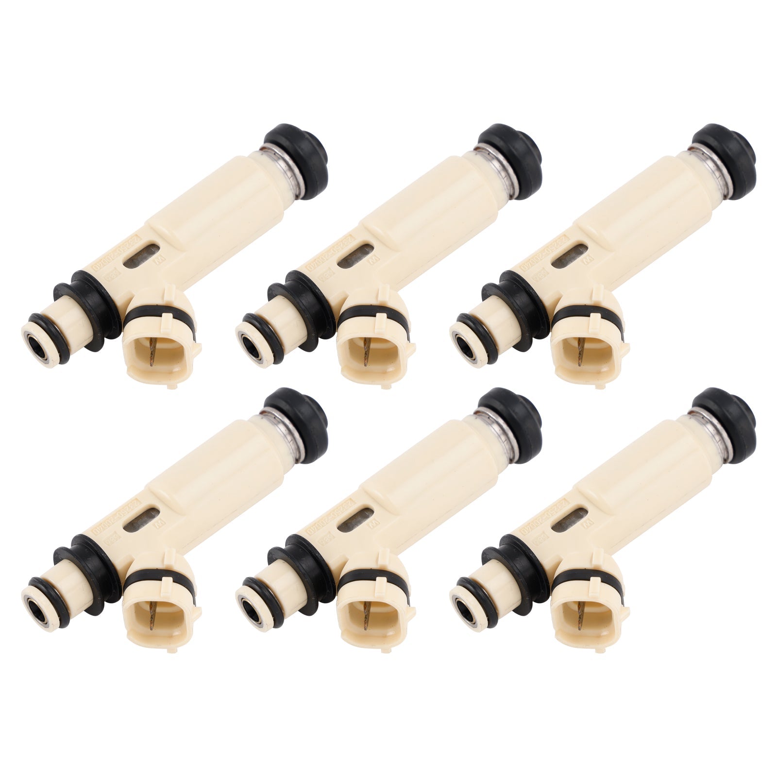 6Pcs Fuel Injector For Toyota Highlander 3.3L V6 2008-2010 23250-20040