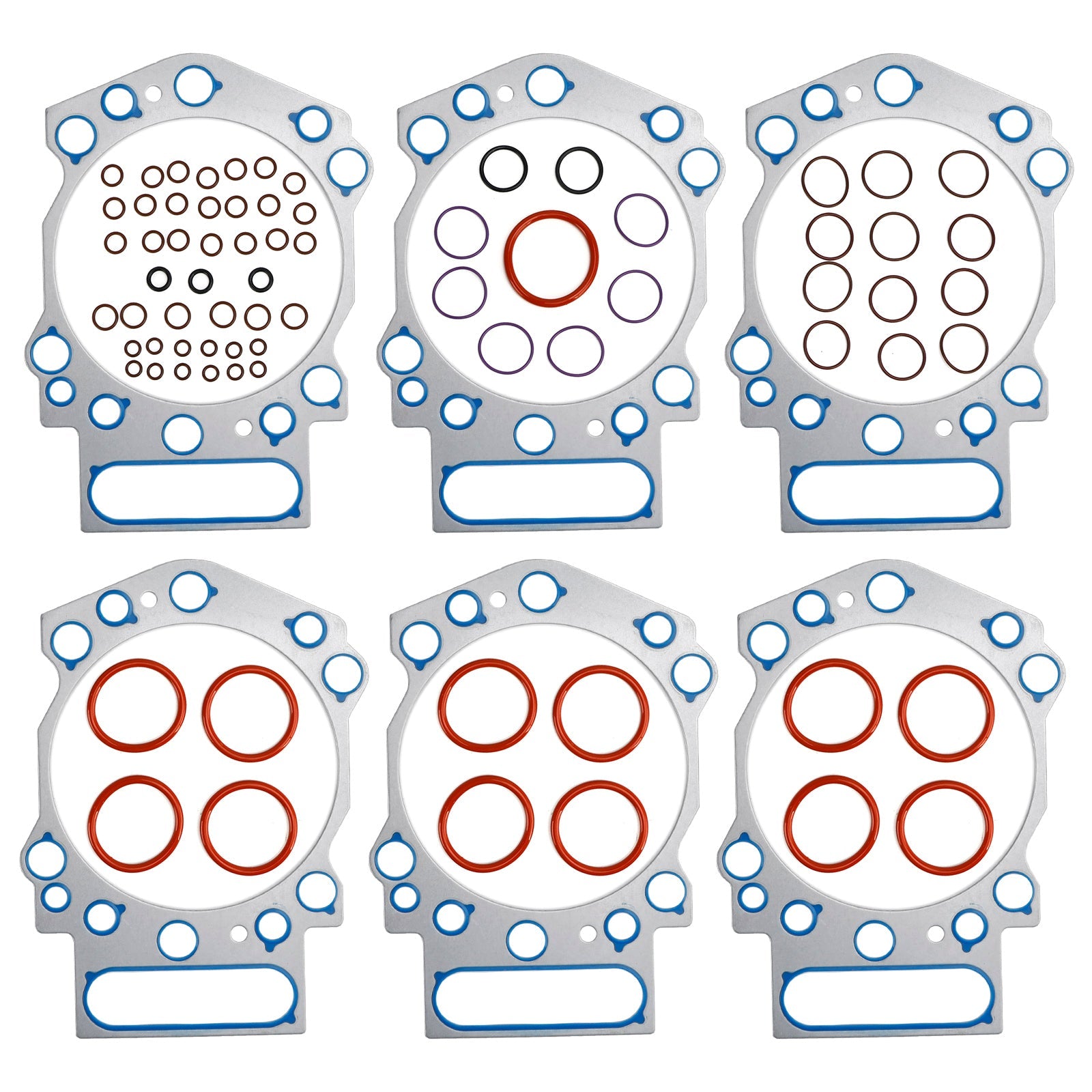 3803598 3800728 Upper Engine Gasket Set for Cummins KTA19 KTTA19
