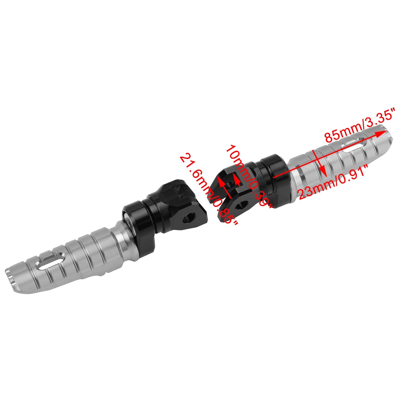 Front Footrests Foot Pegs fit for INDIAN FTR1200 2019-2025 FTR S/FTR Rally