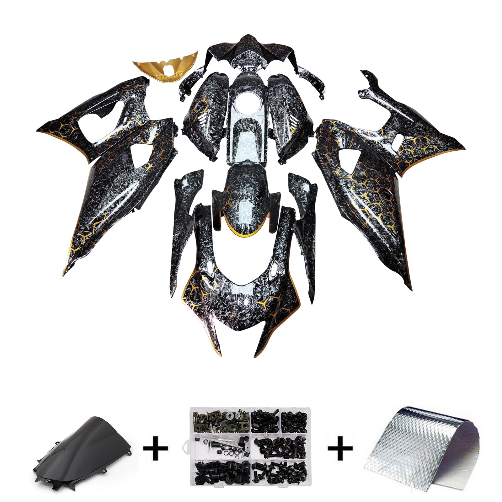 Injection Fairing Kit Bodywork Plastic ABS fit For Yamaha YZF-R7 2021-2025
