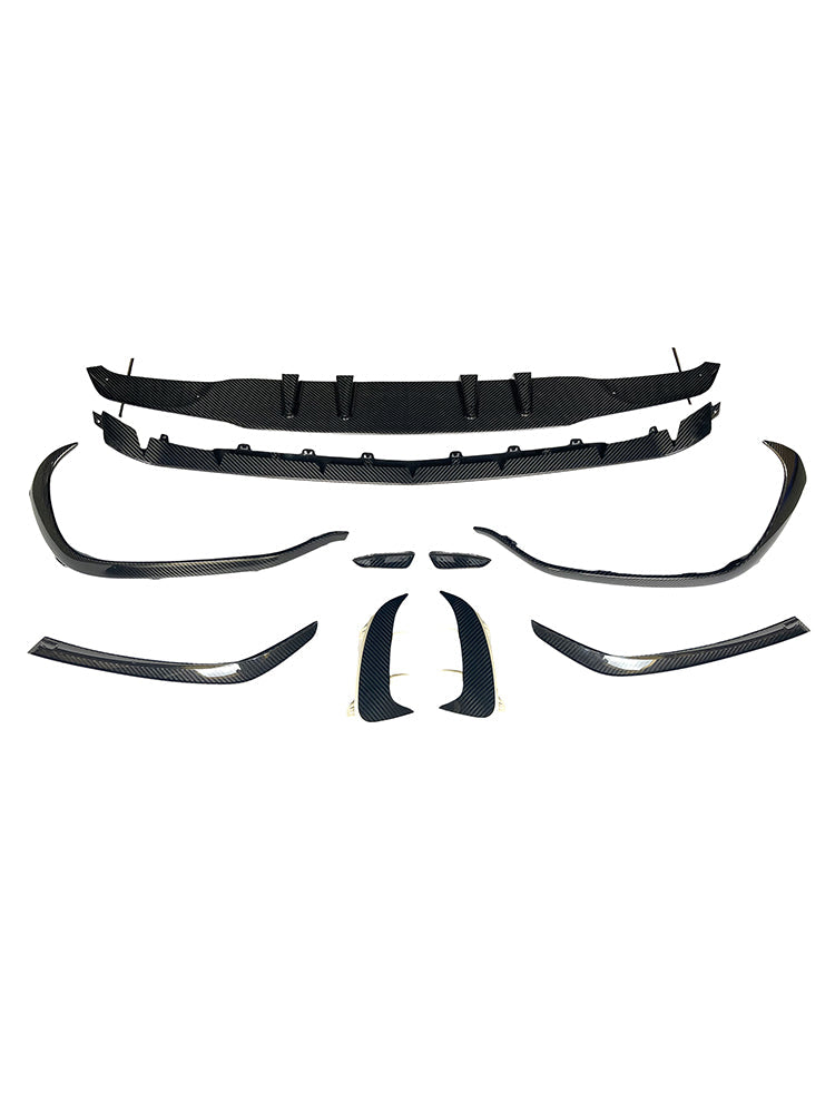 2019-2023 Fit Mercedes Benz A-Class W177 A45 Upgrade W177 A45S Carbon Fiber Body Kit Bumper