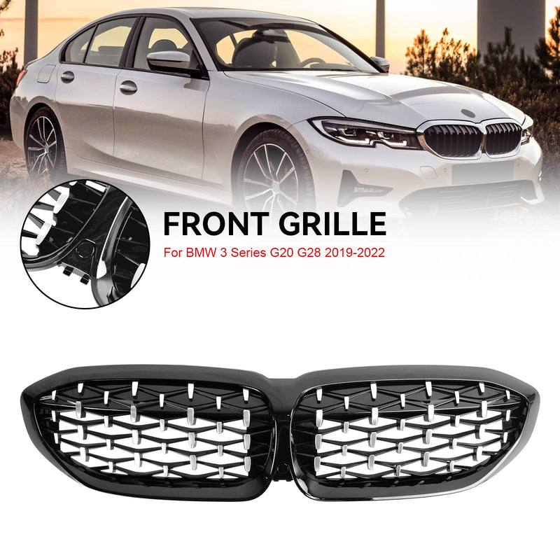 BMW 3 Series G20 2019-2022 Diamond Kidney Grille 51138072085