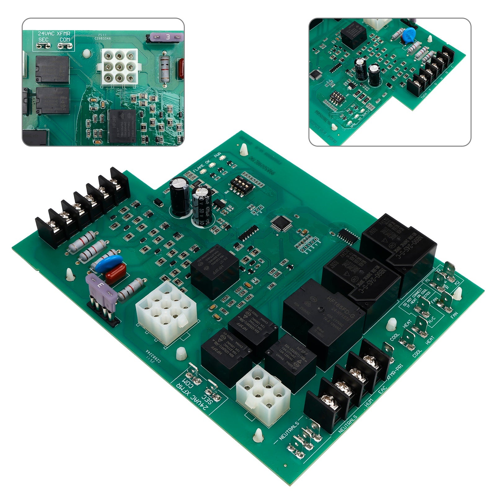 1012920A Furnace Control Board Compatible with Rheem 62-24084-82 2-24084-02