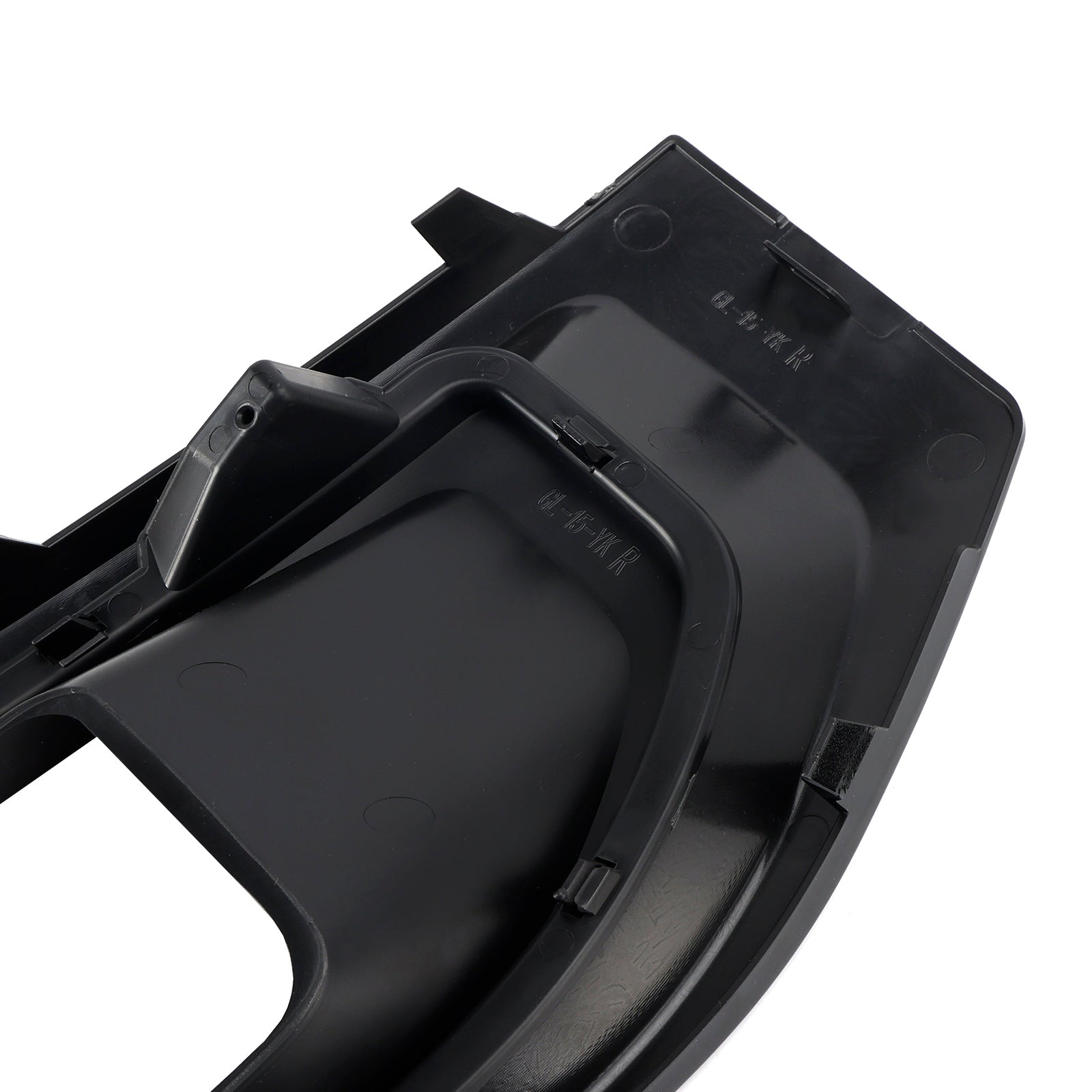 2015-2018 Yukon (submodel: Denali, SLE, SLT) Fog Light Lamp Cover Gloss Black Trim Pair 22936426