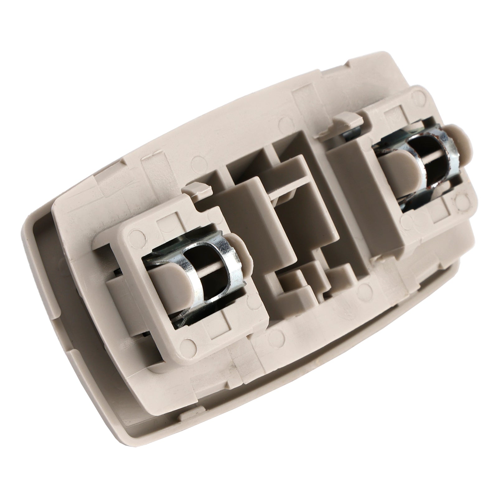 2x Gray Sun Visor Clip Hook Retainer For Mercedes Benz C-class W205 S205 15-19