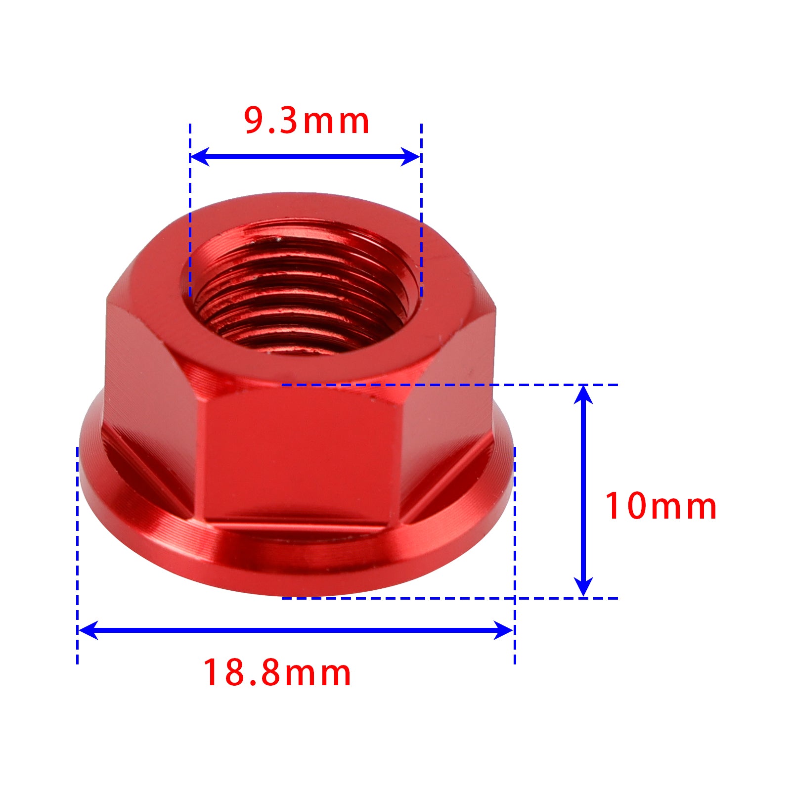 6x Rear Sprocket Nuts M10 x 1mm For Ducati Panigale V2 V4 V4S 1199 1299 12-24