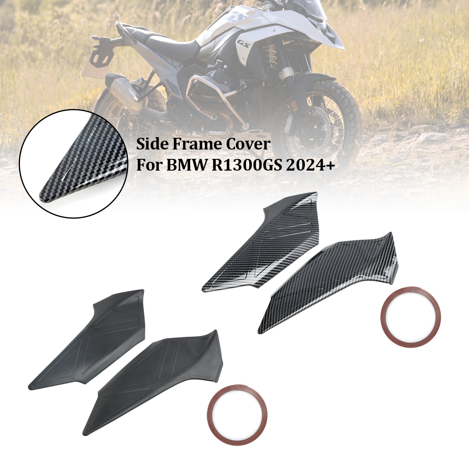 Side Frame Panel Guard Protector Fairings Cover For For BMW R1300GS 2024+