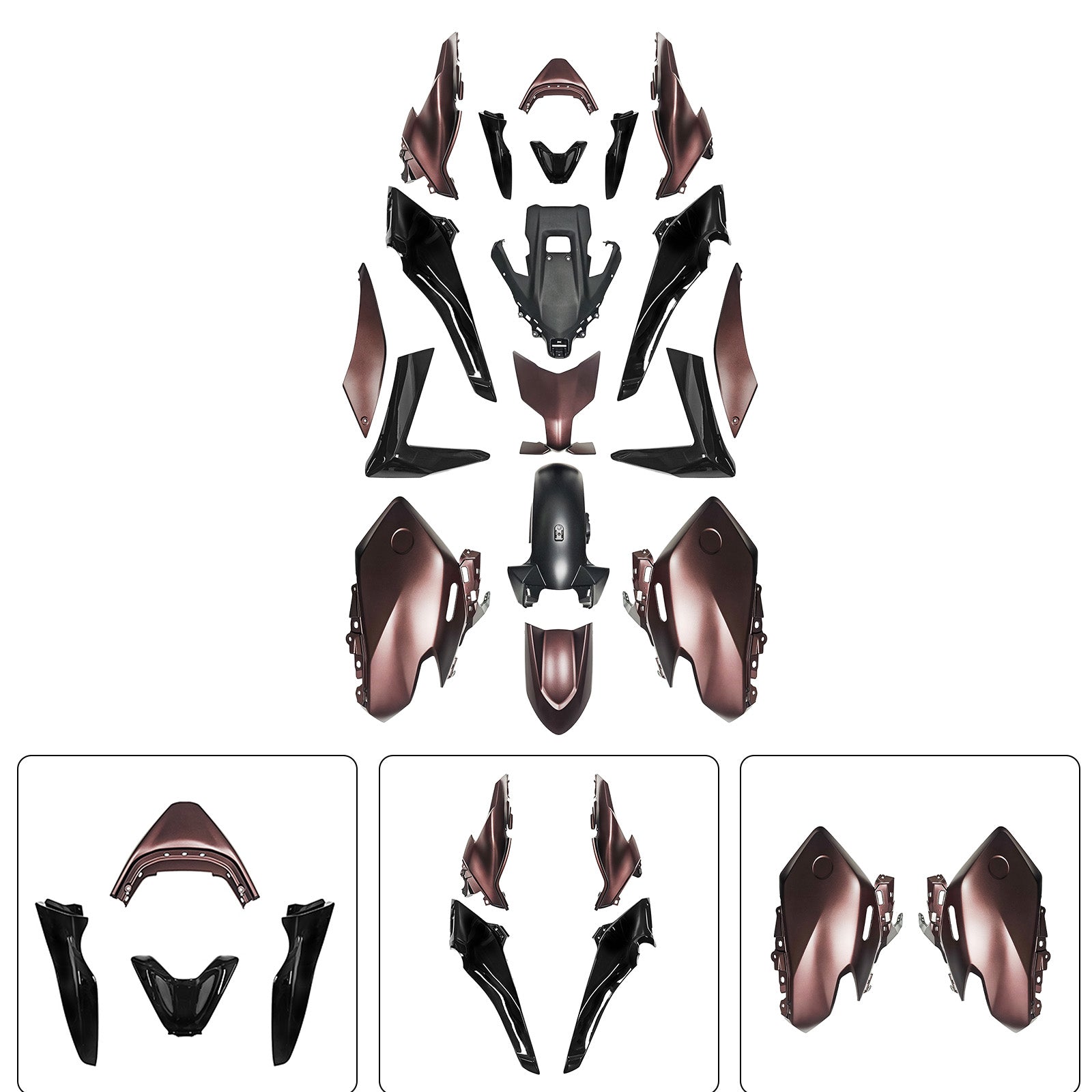 2025-2026 for Yamaha TMAX560 Injection Bodywork Fairing Kit