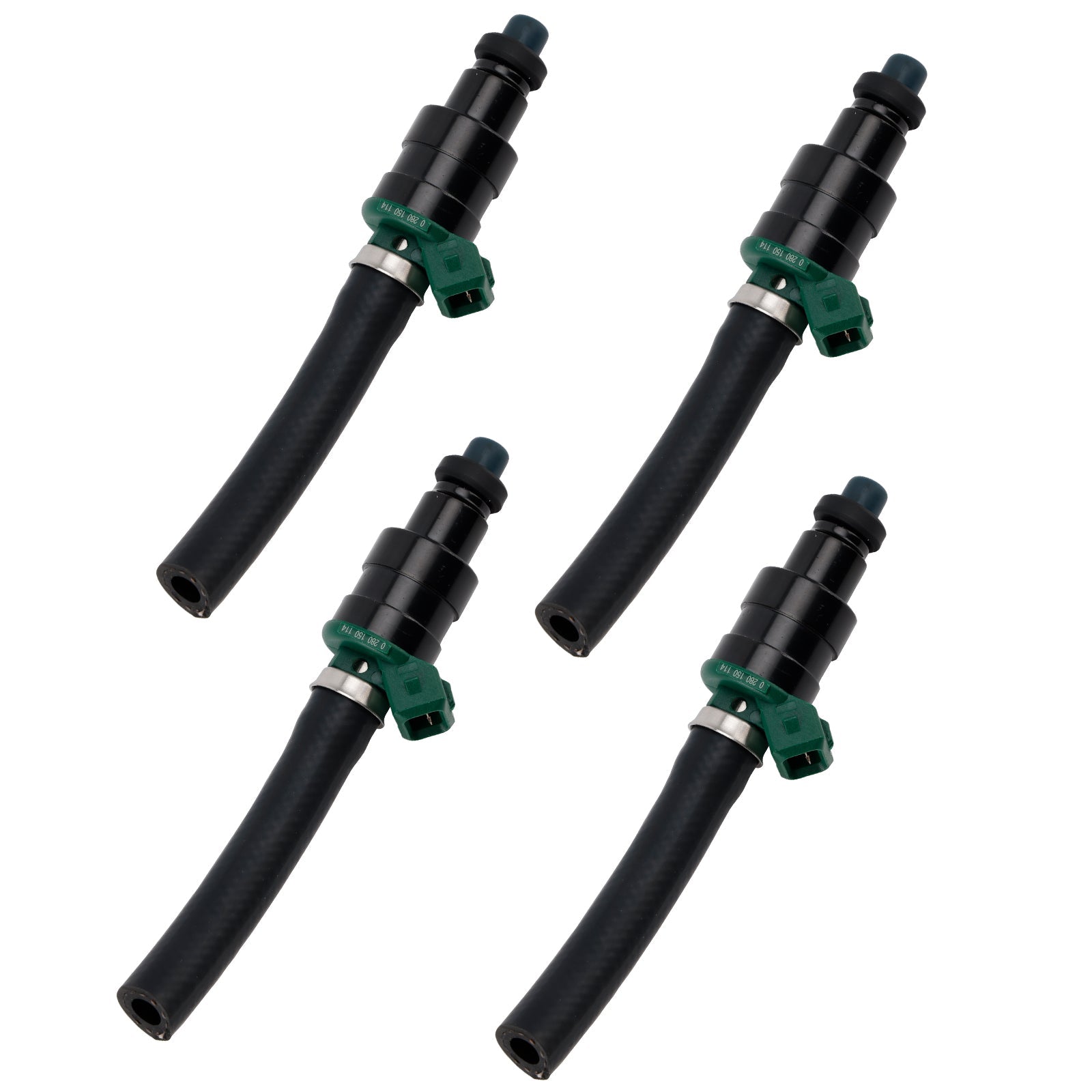 4PCS Fuel Injector 0280150114 Fit VW Fit Opel Fit Renault Fit Alfa Romeo