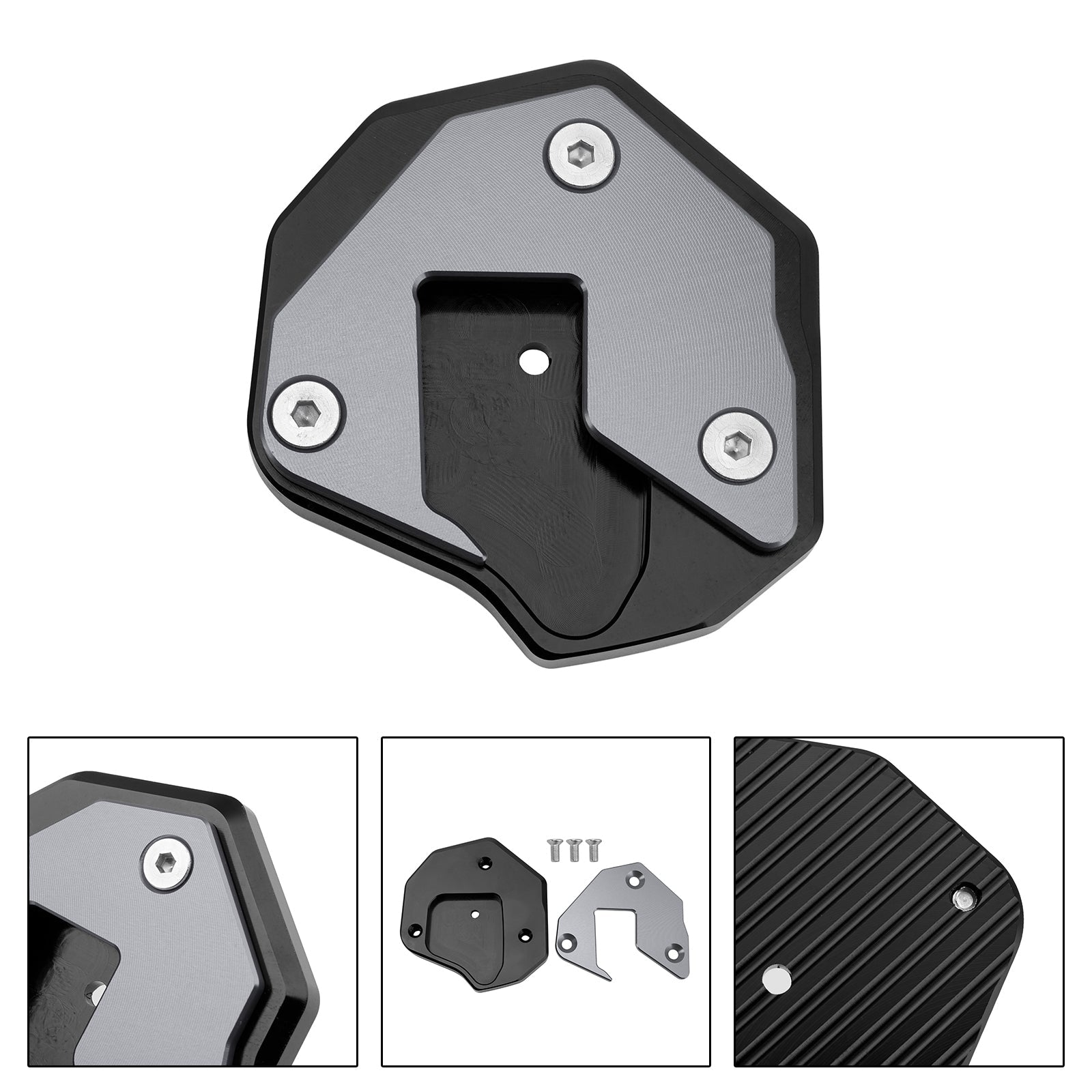 2008-2020 Suzuki GSXR1300R Kickstand Enlarge Plate Pad