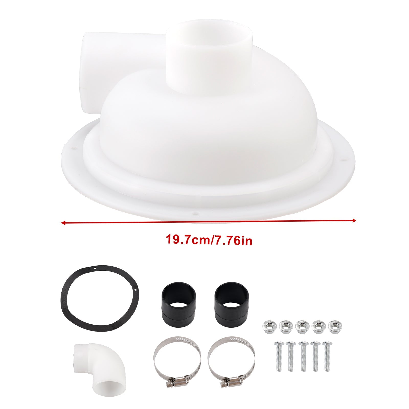 Dust Cyclone Separator Cover Attachment Chipboard Vacuum Cleaner Parts Plaster Vacuum Dust Separator Vacuum Cleaner Accessory