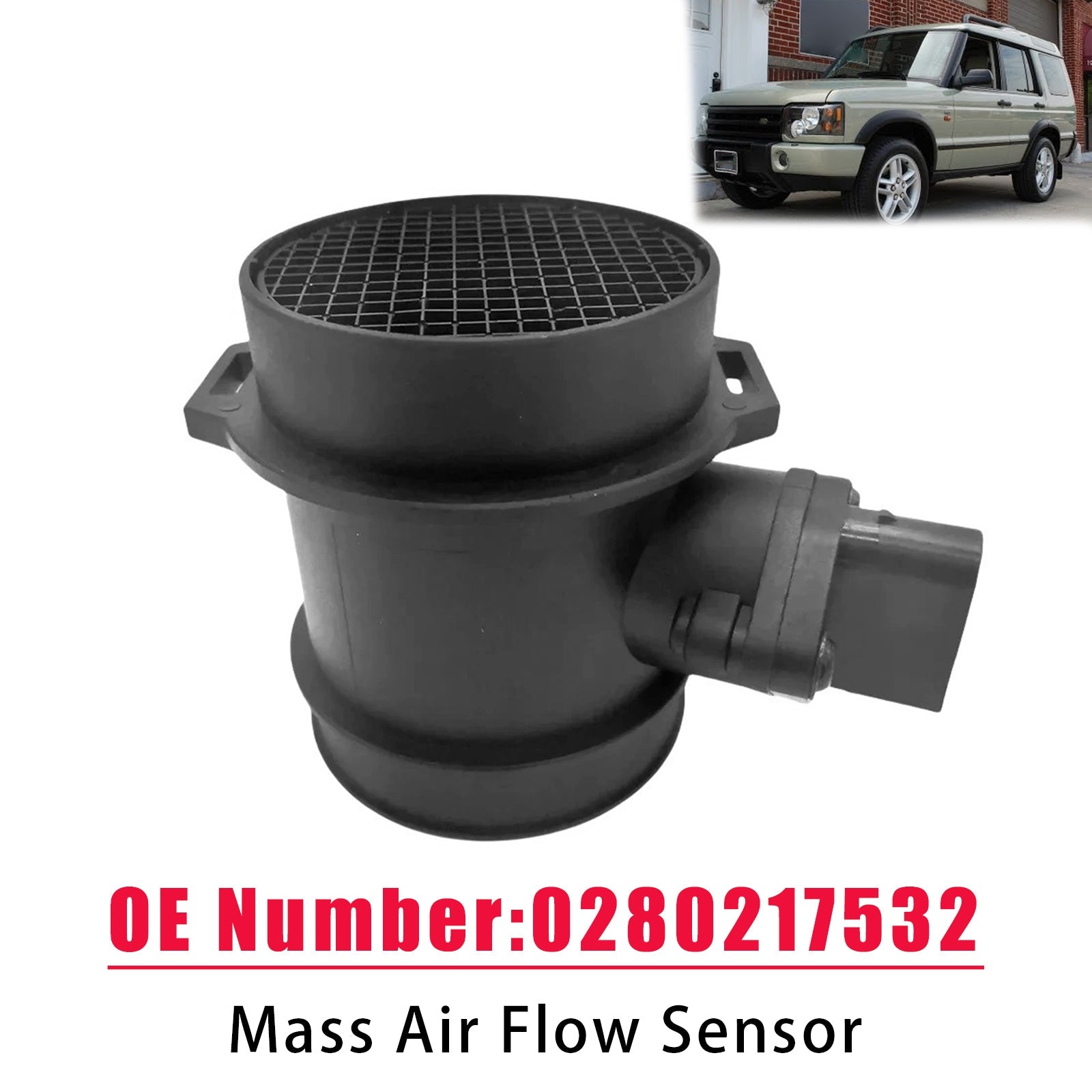 Mass Air Flow Sensor 0280217532 For Land Rover Discovery 4.6L 2003 2004