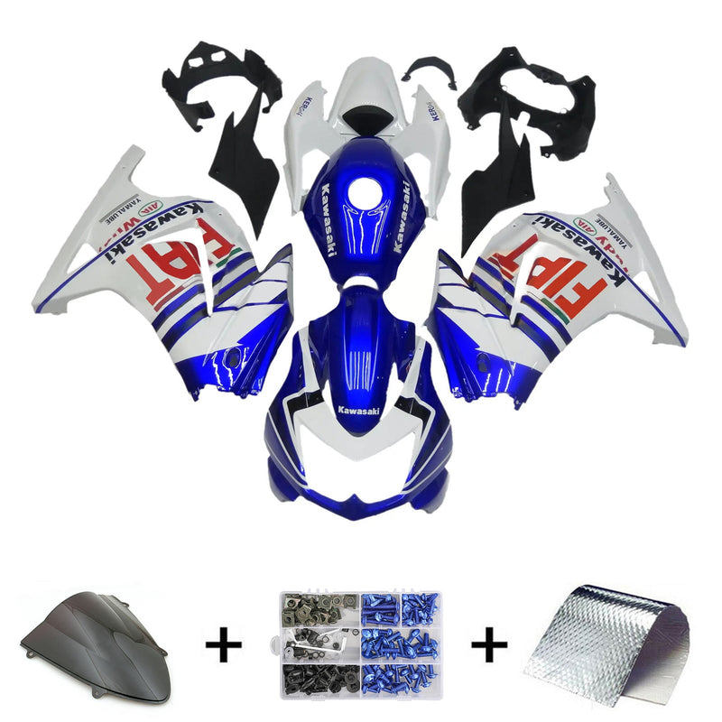 Kawasaki EX250 Ninja250R 2008-2012 Fairing Kit Bodywork Plastic ABS