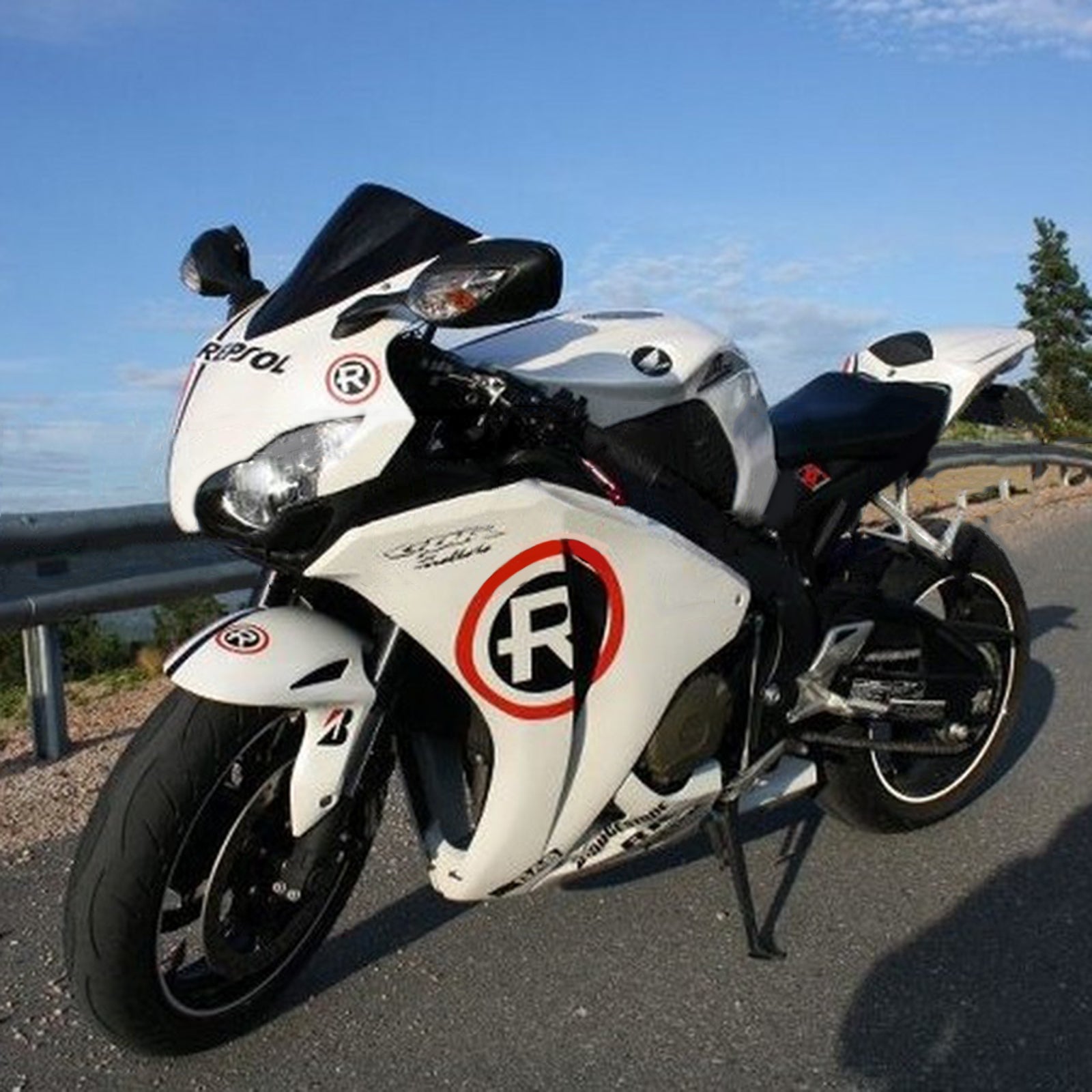 هوندا CBR1000RR 2008-2011 الهدايا المجمعة هيكل السيارة البلاستيك ABS