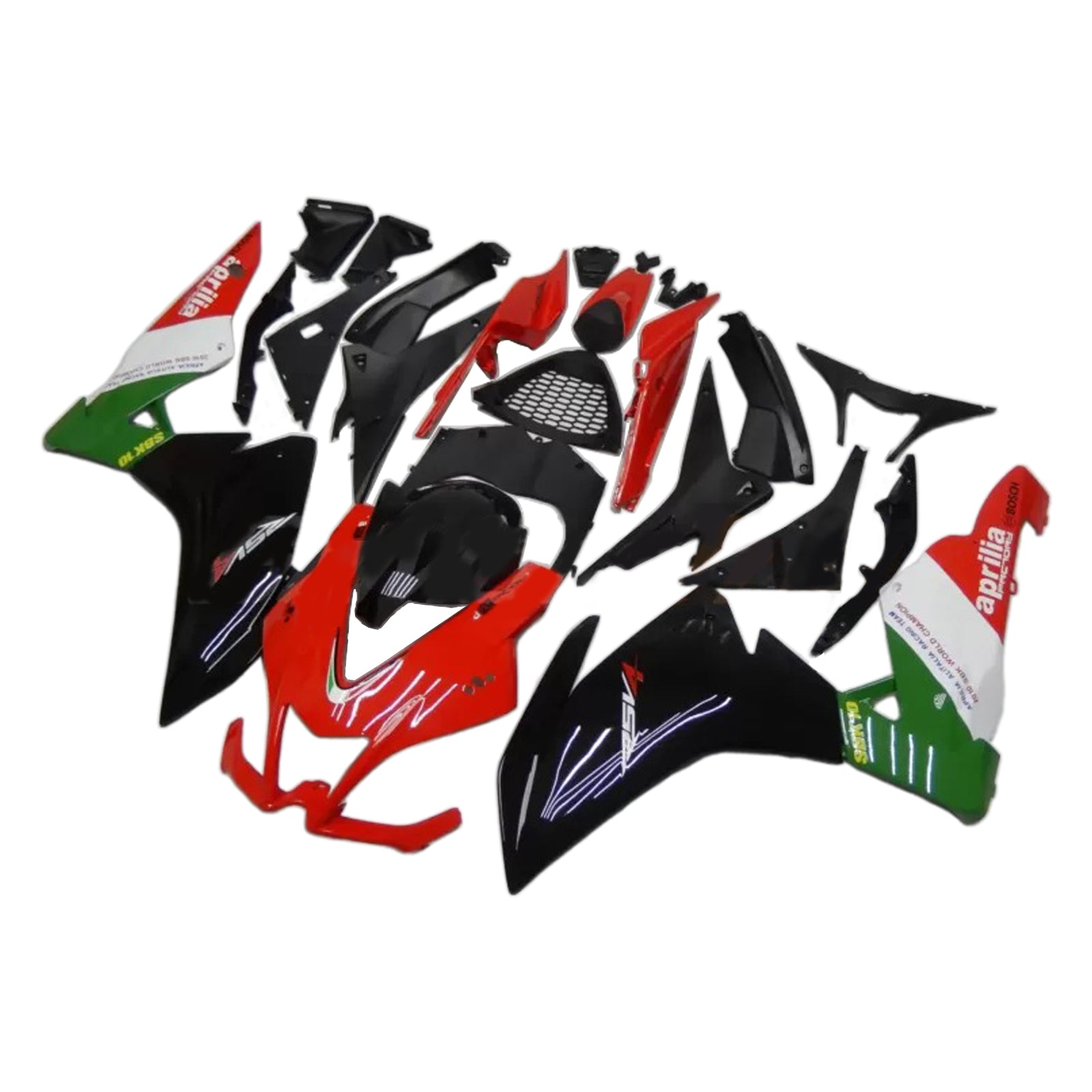 Amotopart Aprilia RSV4 1000 2009-2015 Fairing Kit Bodywork Plastic ABS