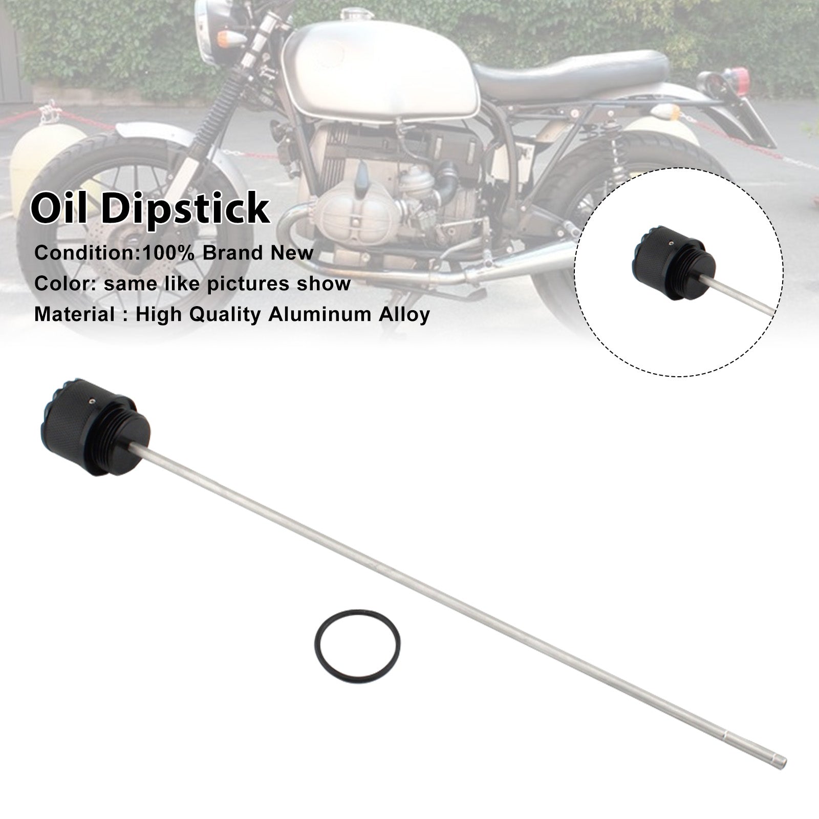 Oil Dipstick Plug For BMW R 45 65 80 100 R45 R65 R80 R100
