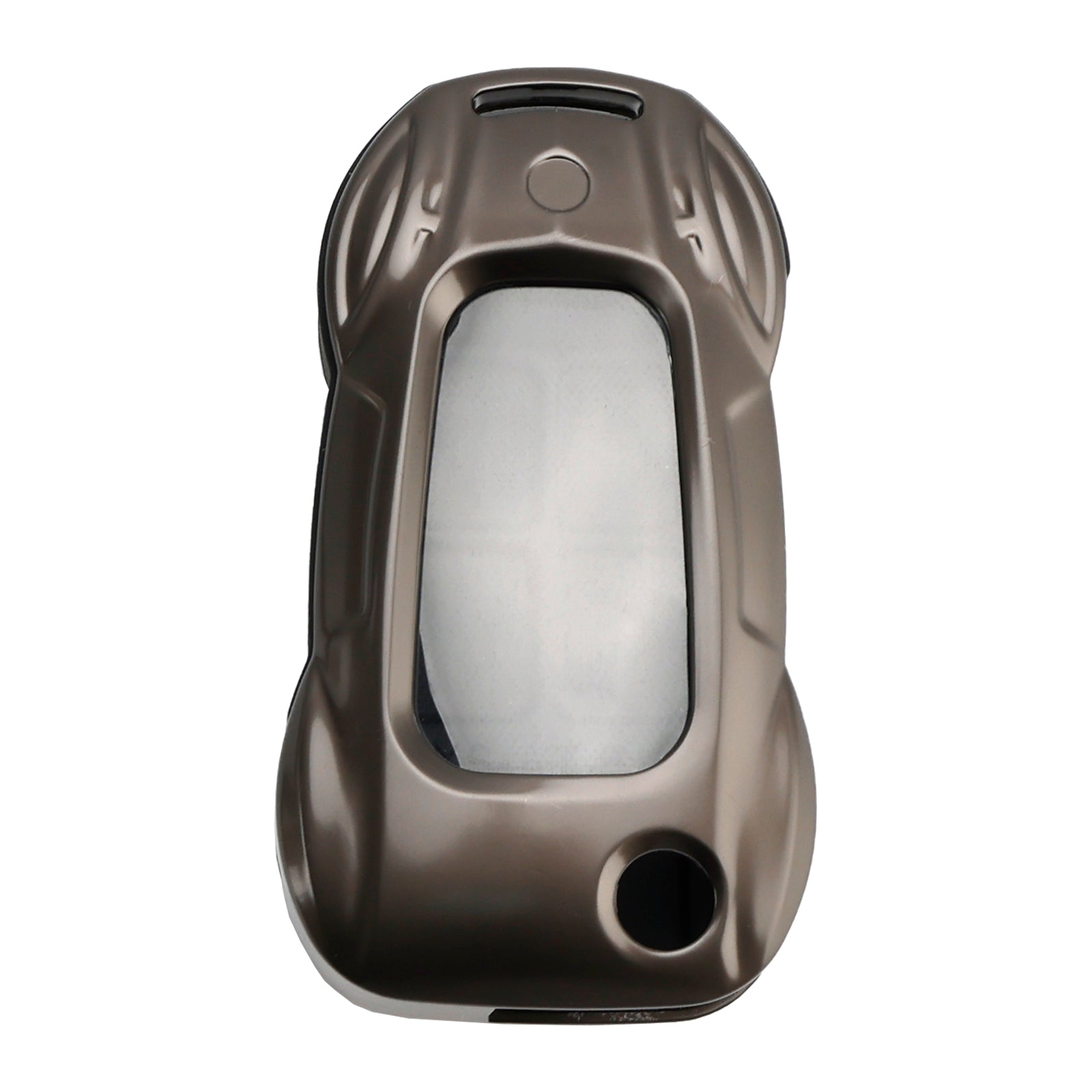 Audi A1 A3 S3 Leather Alloy Zinc Car Key Gray Case Cover