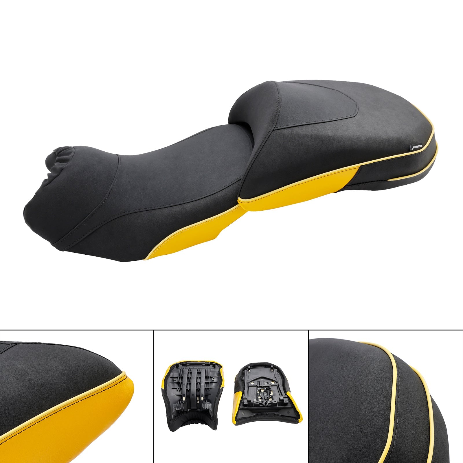 2019-2023 BMW R1250GS/GS ADV Rider Passenger Seat Front Rear Cushion Yellow