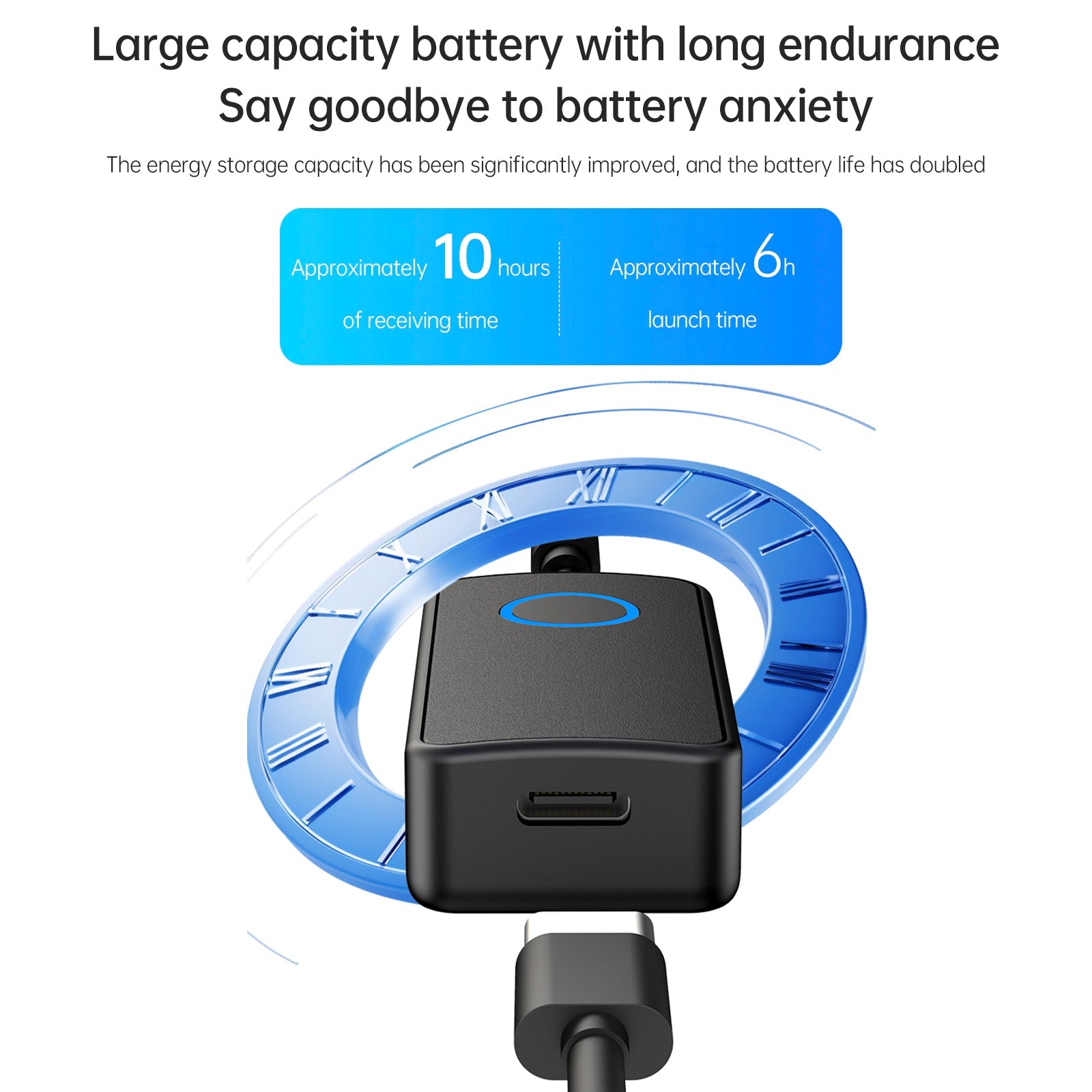 Bluetooth 5.4 Receiver Transmitter 2-in-1 3.5mm Wireless Audio Adapter