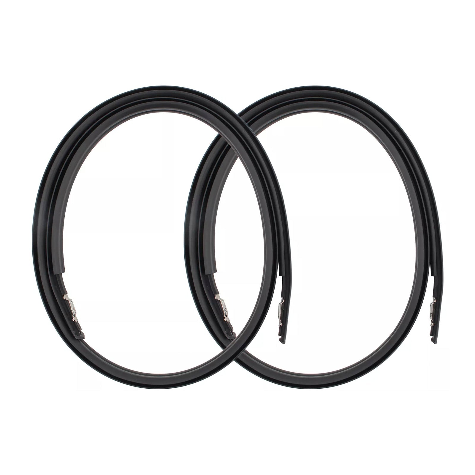 2012-2015 Honda Civic 4 Doors 2PCS Roof Drip Molding Trim Left & Right Side Rubber