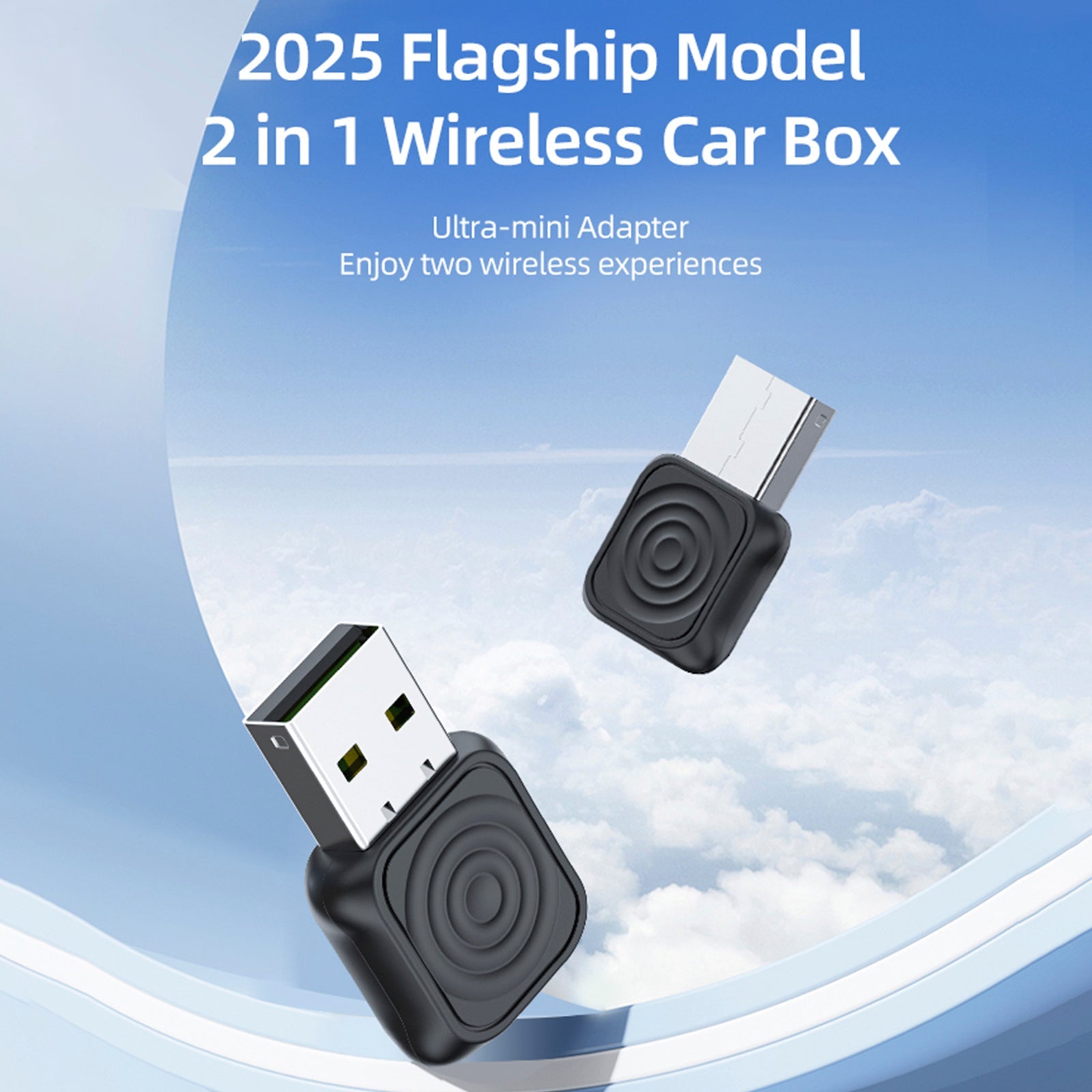 Carlinkit 5.0 Mini Ultra Car Wired to Wireless Carplay Interconnection Auto Box