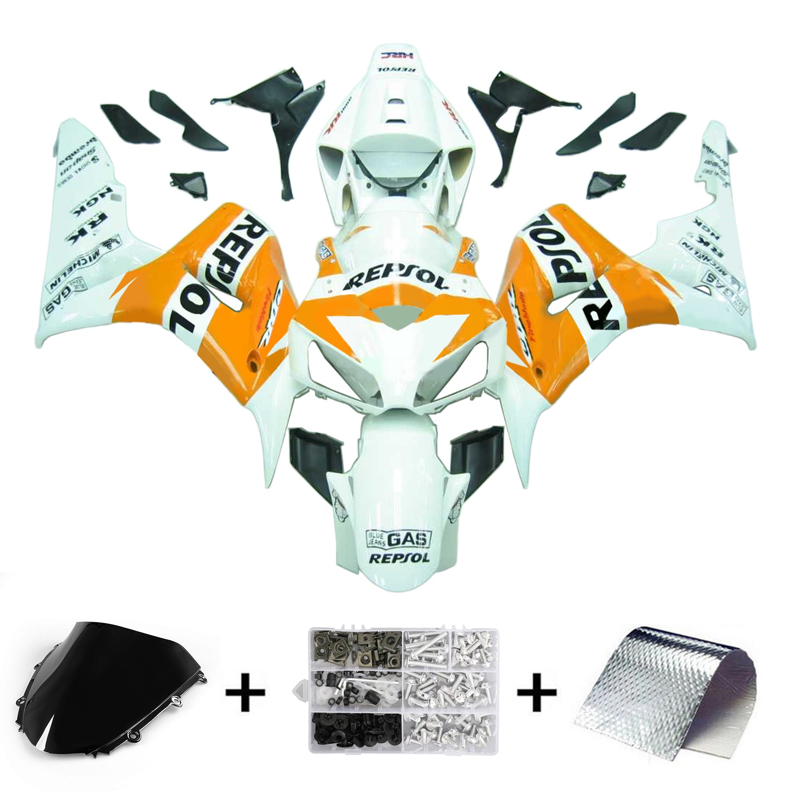 Honda CBR1000RR 2006-2007 Fairing Kit Bodywork Plastic ABS