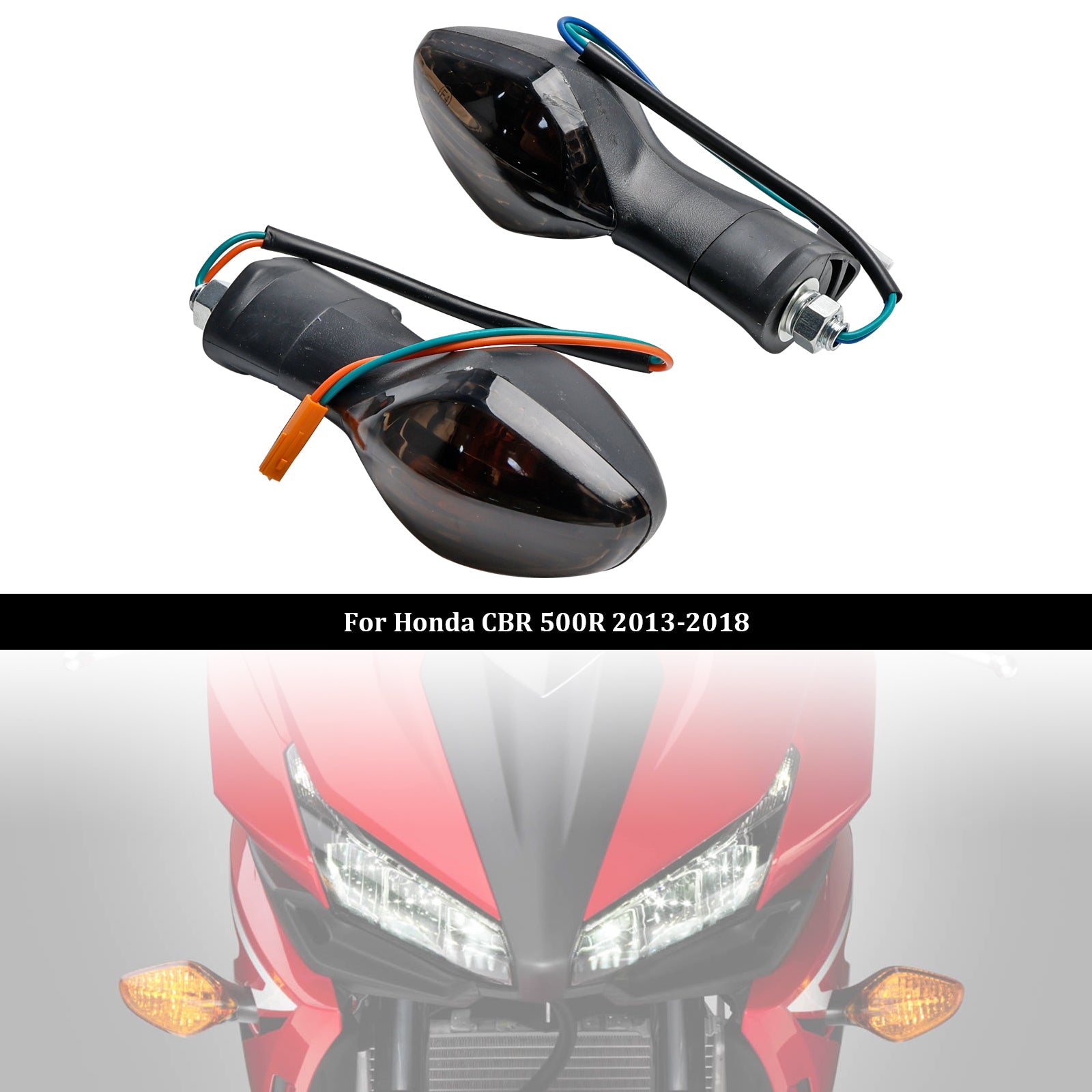 Turn Signal Lights Indicator Lamp For Honda CBR500 CBR650F CTX700 MSX125