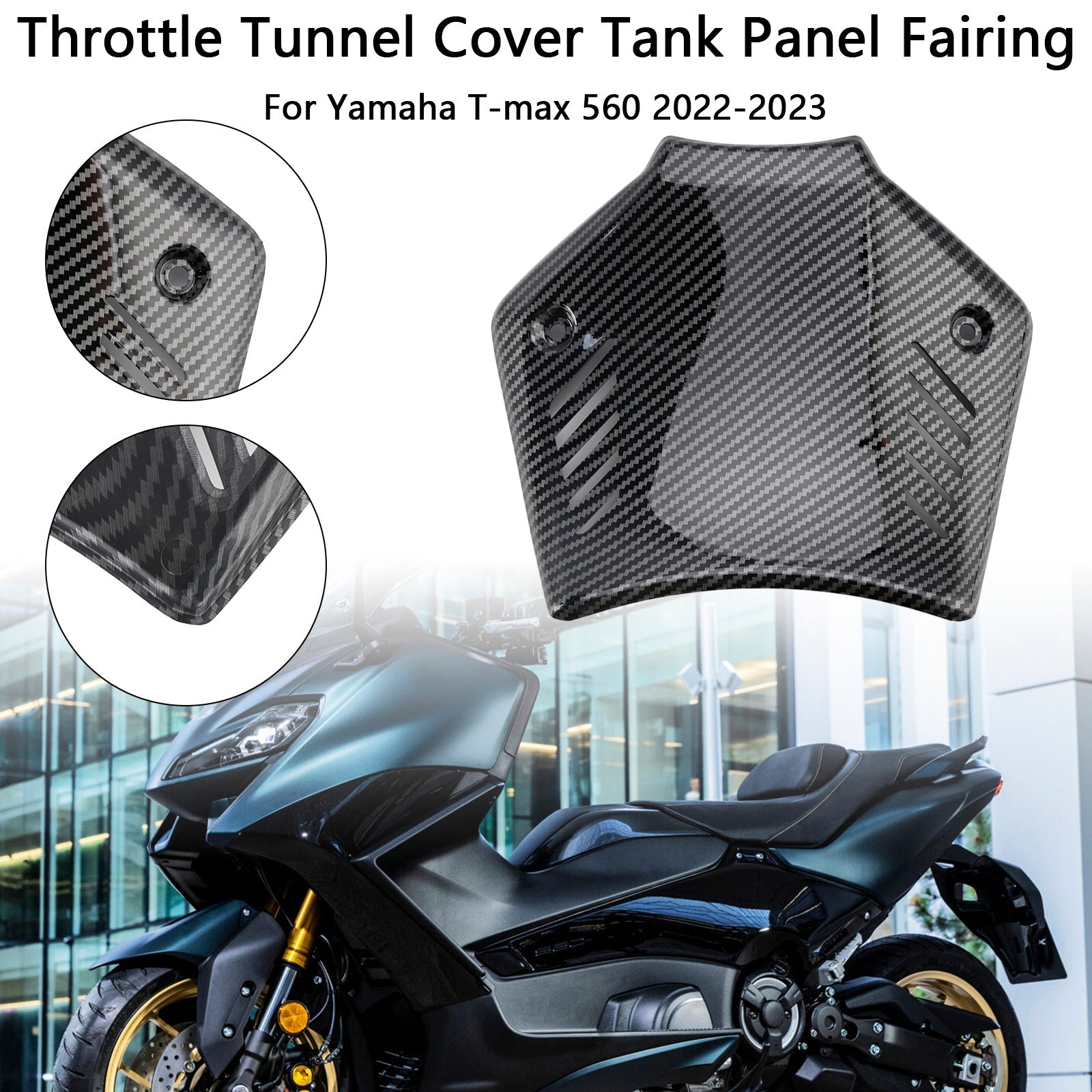 Throttle Tunnel Cover Tank Panel Fairing Yamaha Tmax 560 2022 2023