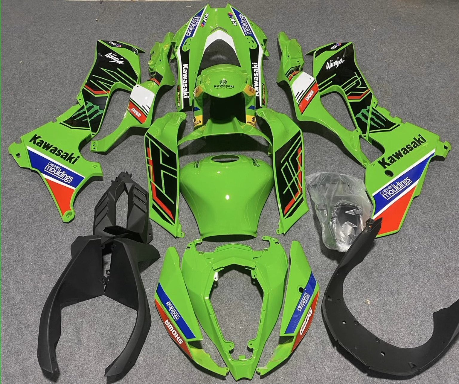 Kawasaki ZX-10R ZX-10RR 2021-2024 Fairing Kit Bodywork ABS