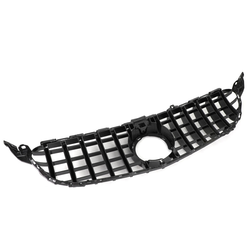 GTR Style Grill Grille W/Camera fit Mercedes-Benz W205 C205 A205 AMG 2019-2021