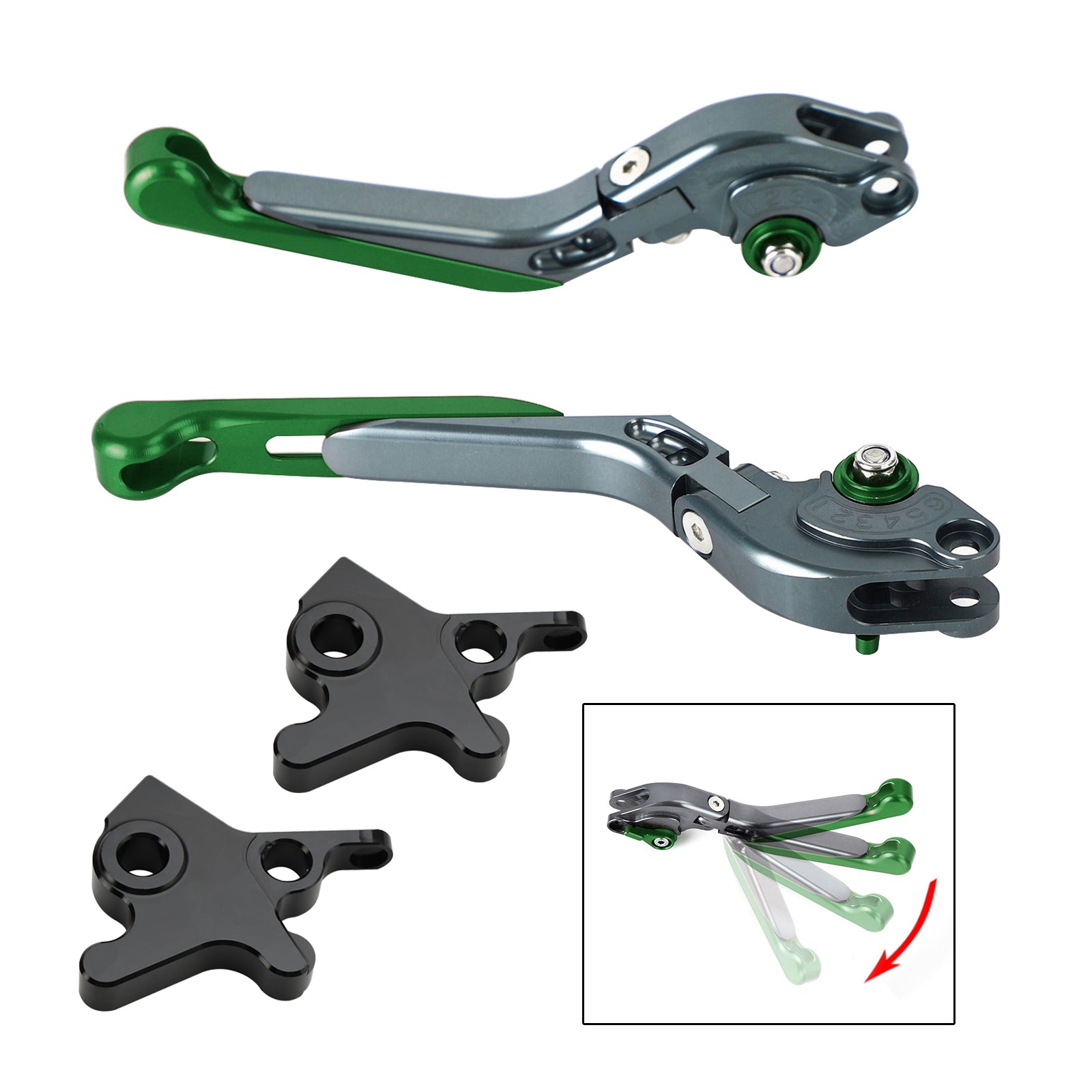 Adjustable Clutch Brake Lever fit for Piaggio MP3 300 16-18 MP3 350 18-19