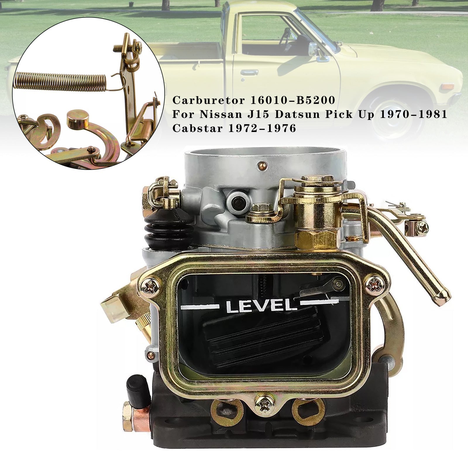 Carburetor 16010-B5200 For Nissan J15 Datsun Pick Up 1970-1981 Cabstar 1972-1976