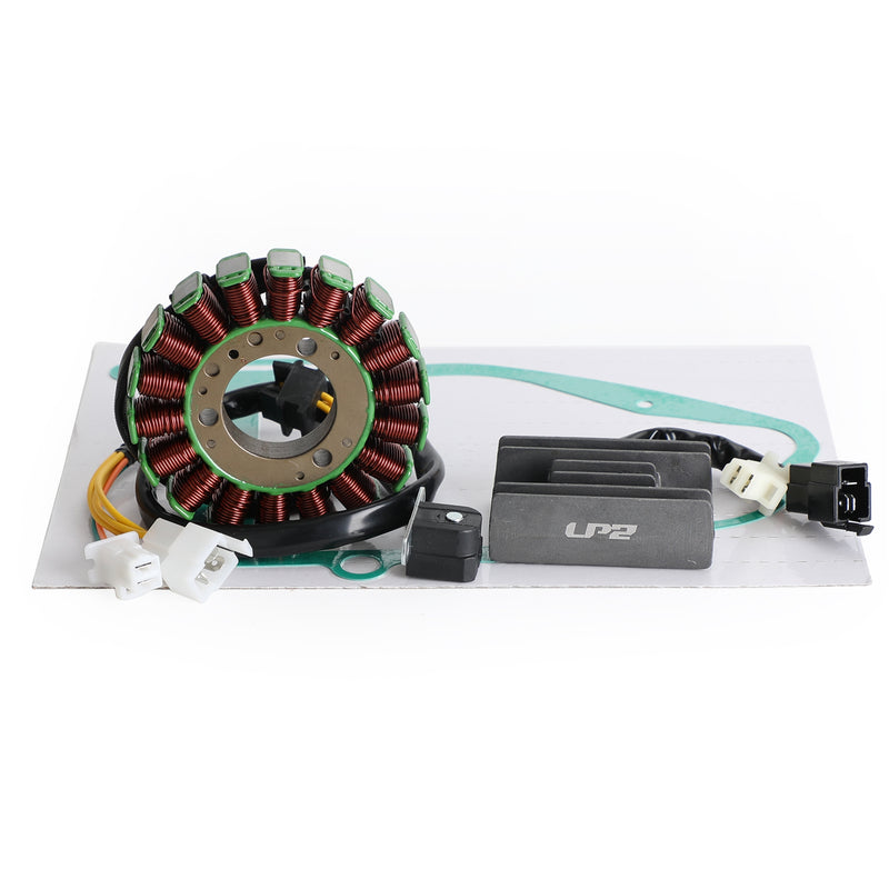 Magneto Stator+Voltage Rectifier+Gasket For Suzuki GN250 85-01 TU250X 97-01