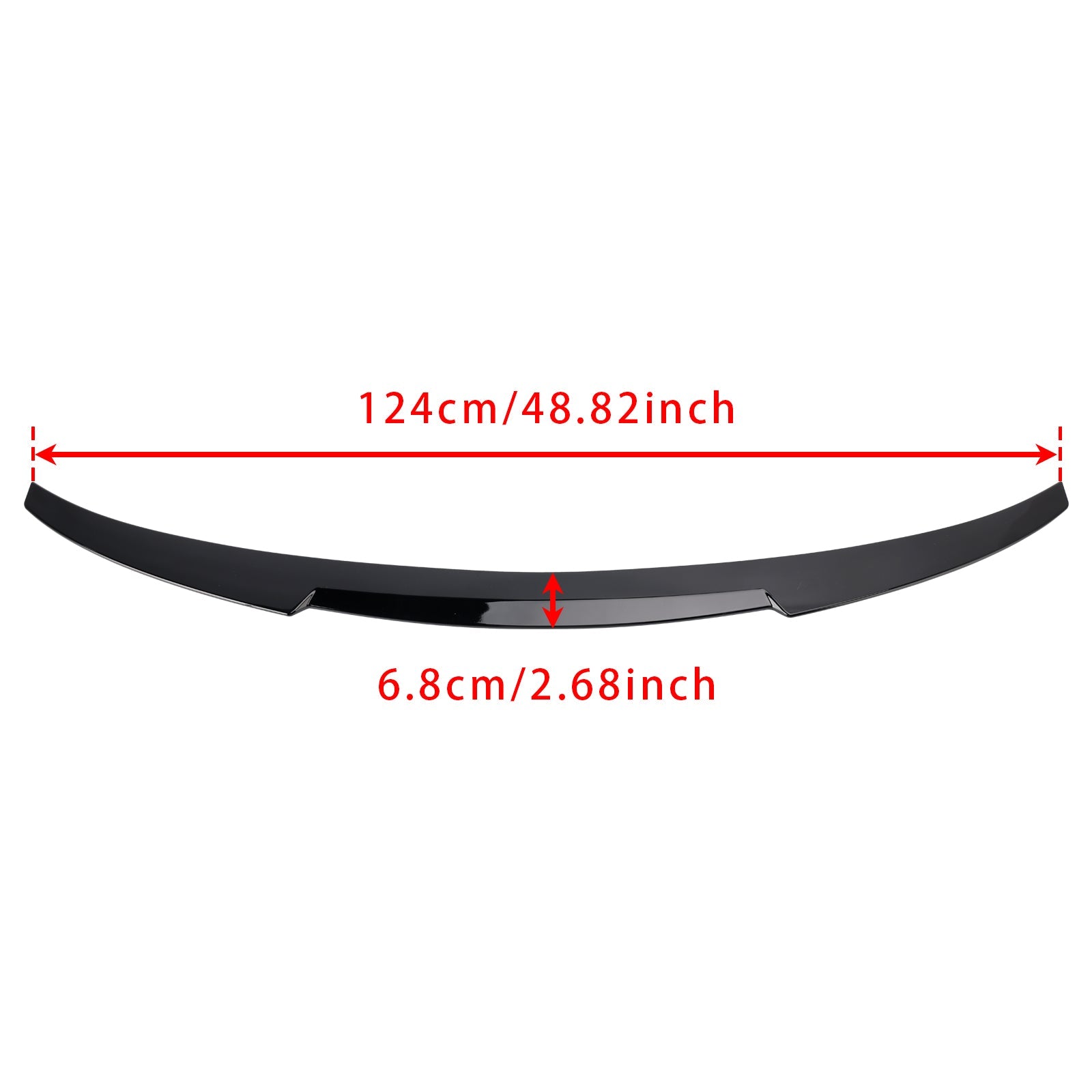 2021-2025 BMW 4-Series i4 G26 Gran Coupe 4-Door Gloss Black Rear Boot Spoiler