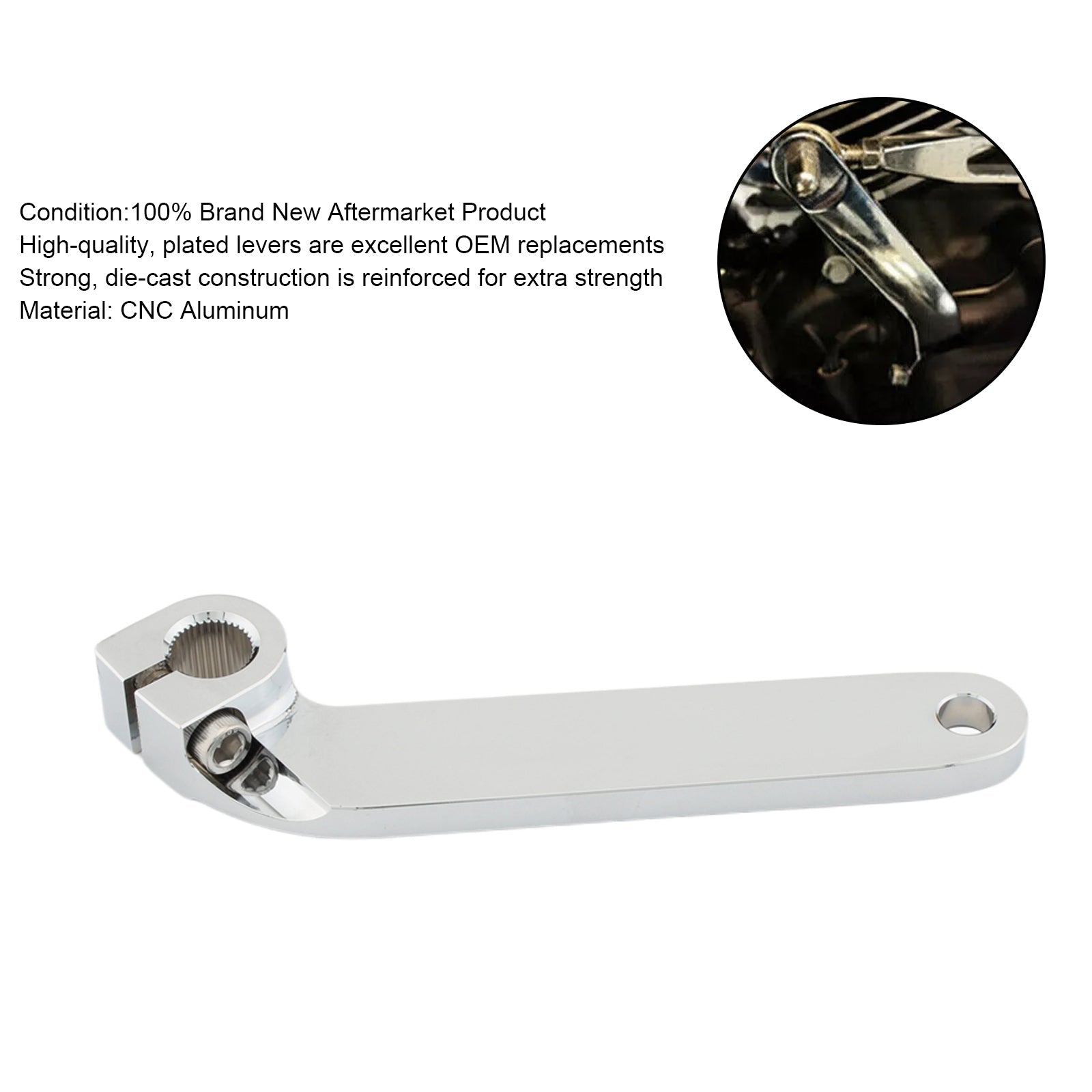 1602-0868 Inner Shift Rod Arm Lever Linkage For Road King FLH FLT FLRT 84-19