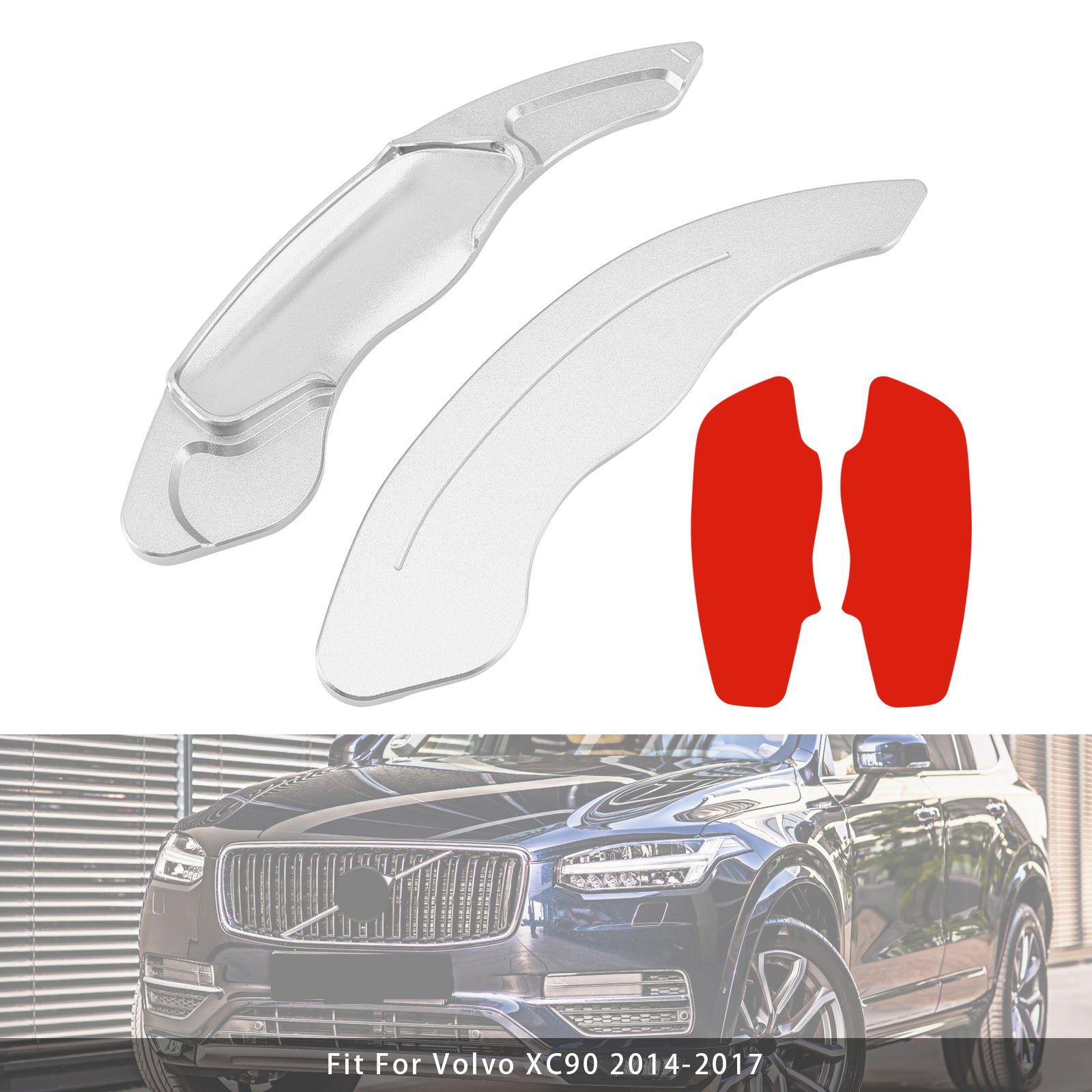 Steering Wheel Paddle Shifter Extension For VOLVO XC60 XC90 Aluminium