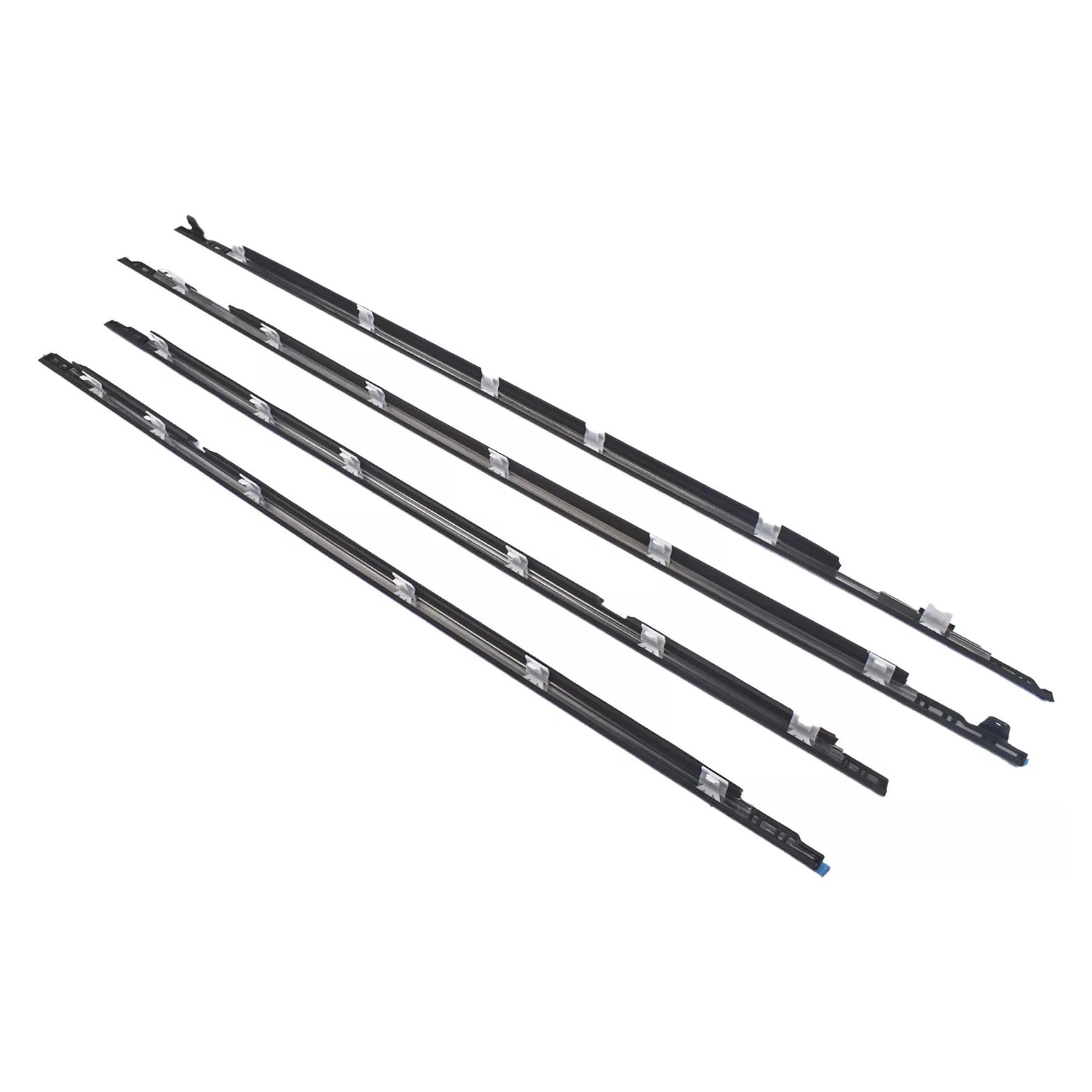 4PCS Door Belt Molding For Toyota Land Cruiser Lexus LX450 FJ80/ FZJ80/ HDJ80