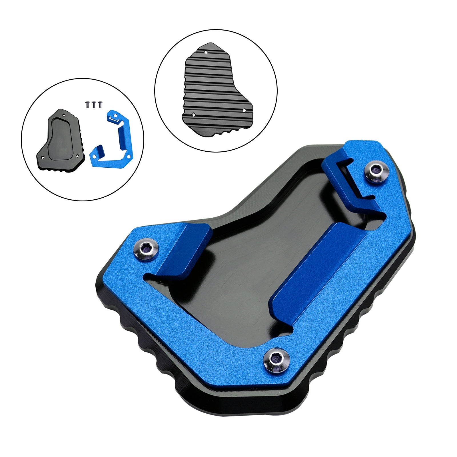 Kickstand Enlarge Plate Pad fit for Tiger 1200 Explorer（V13VG）2012-2015