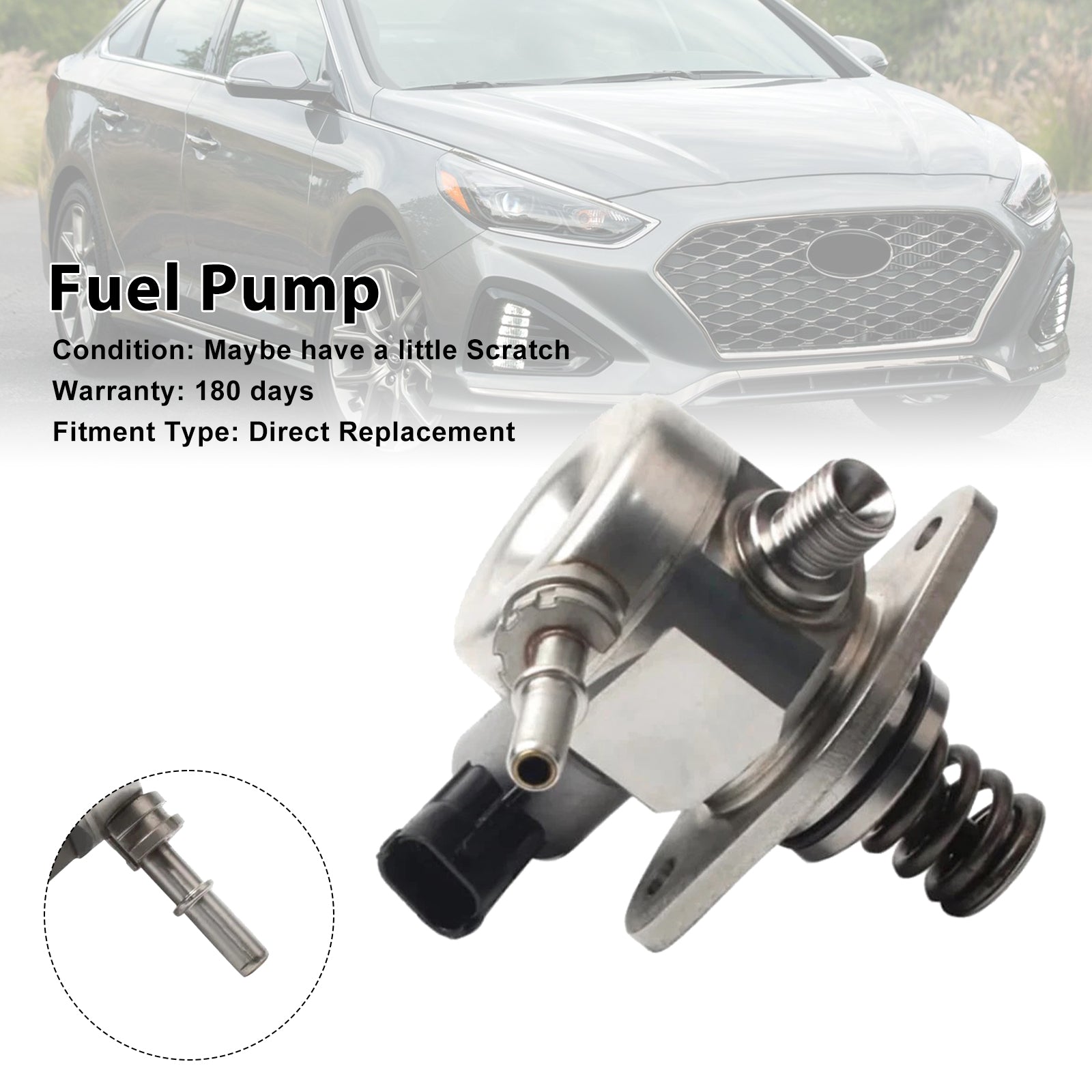 High Pressure Fuel Pump 35320-2E610 Fit Hyundai Sonata Optima K5 2.0 2016-2019