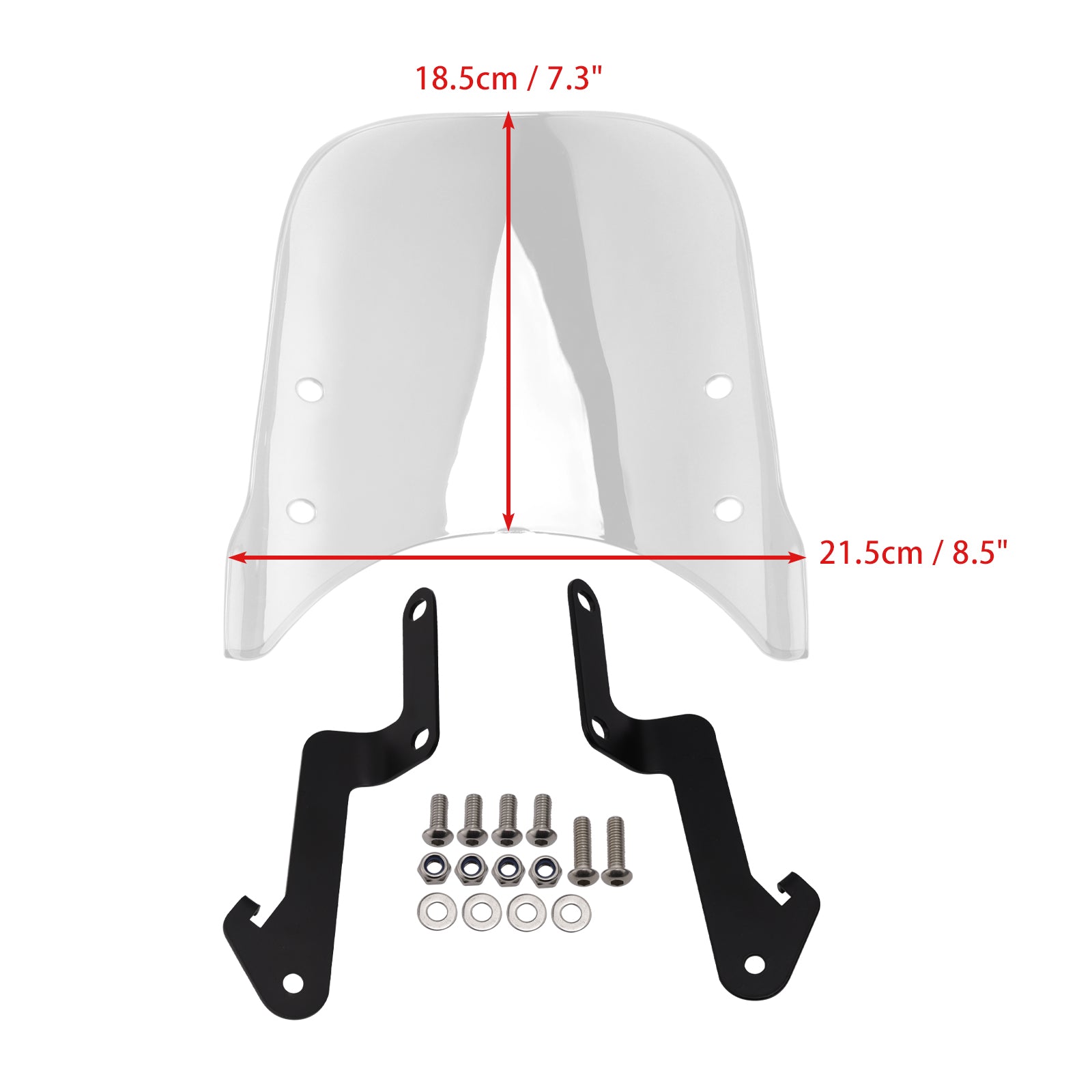 Windshield WindScreen fit for YAMAHA XSR 155 2020-2023 XSR 125 2024-2025