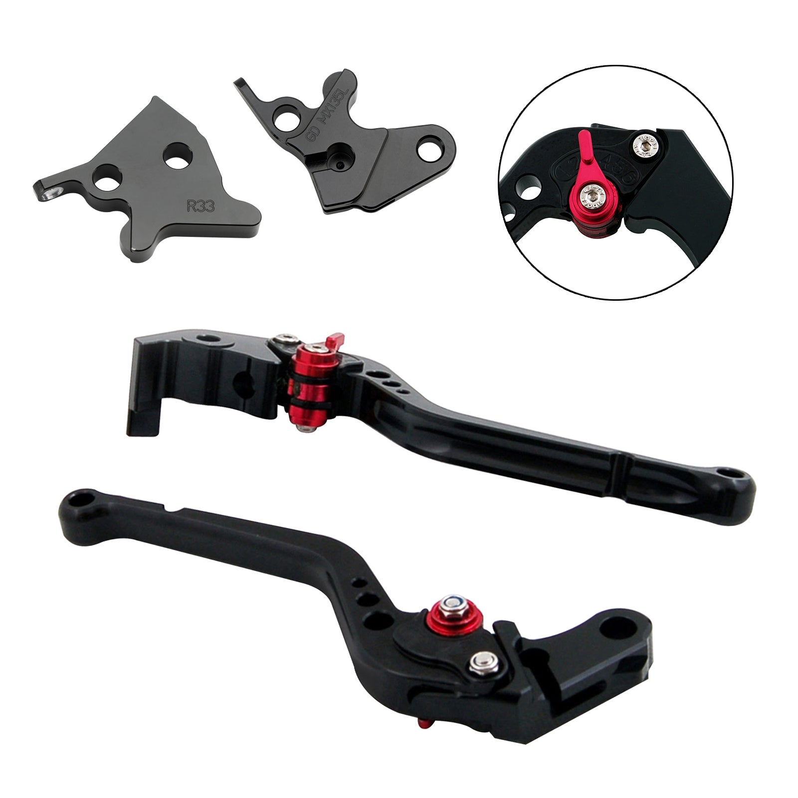 2005-2014 야마하 YBR125 롱 클러치 브레이크 레버