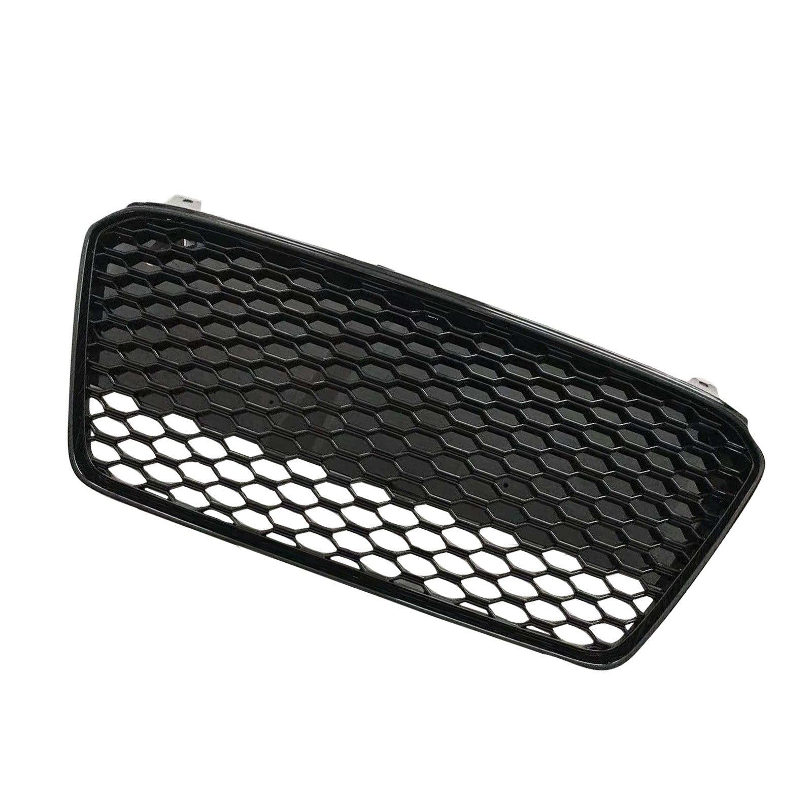 Gloss Black Front Henycomb Bumper Grille Grill Fit Audi R8 2013-2015