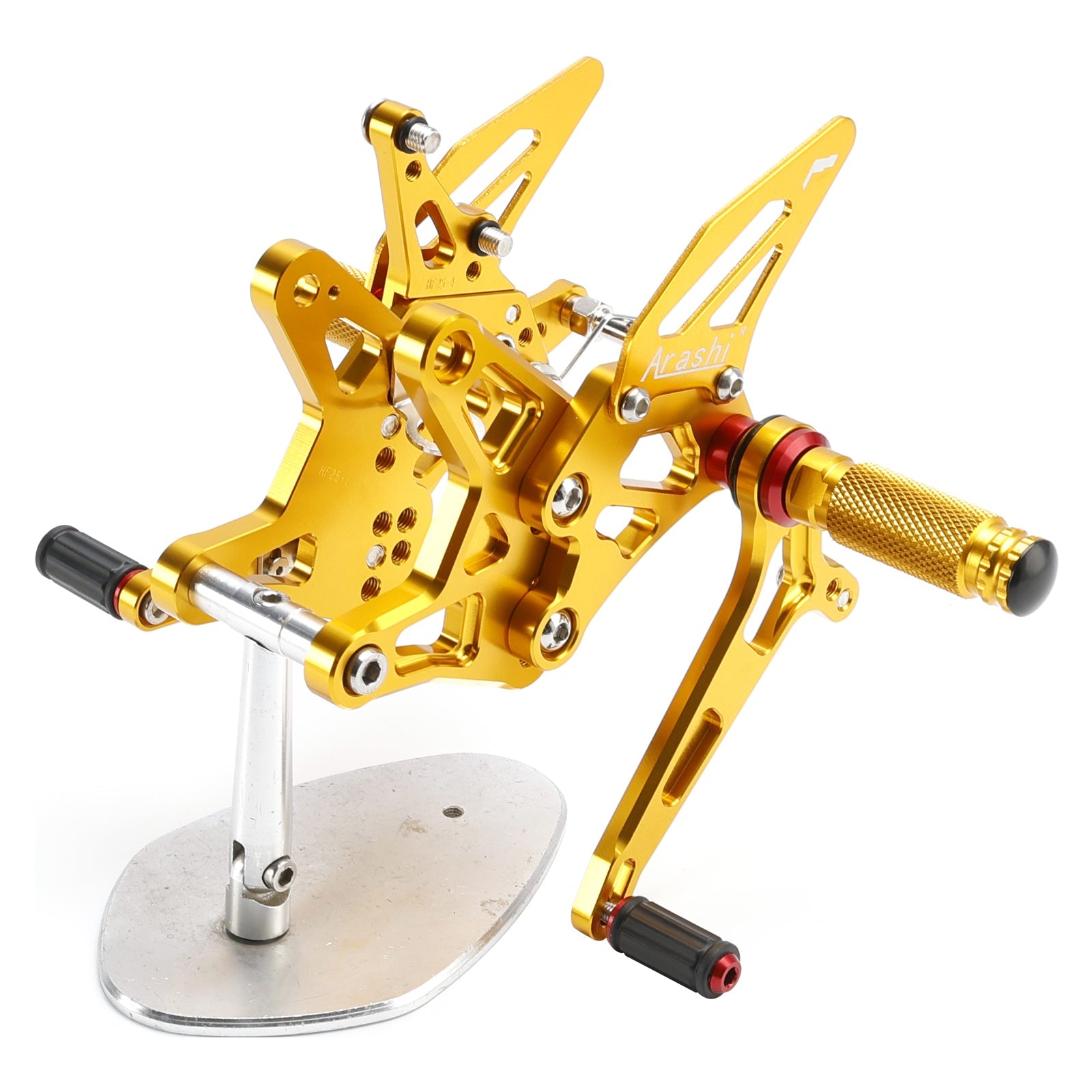 ALUMINUM ADJUSTABLE REAR SET REARSET FOR KAWASAKI ZX636 NINJA ZX-6R 2024 2025