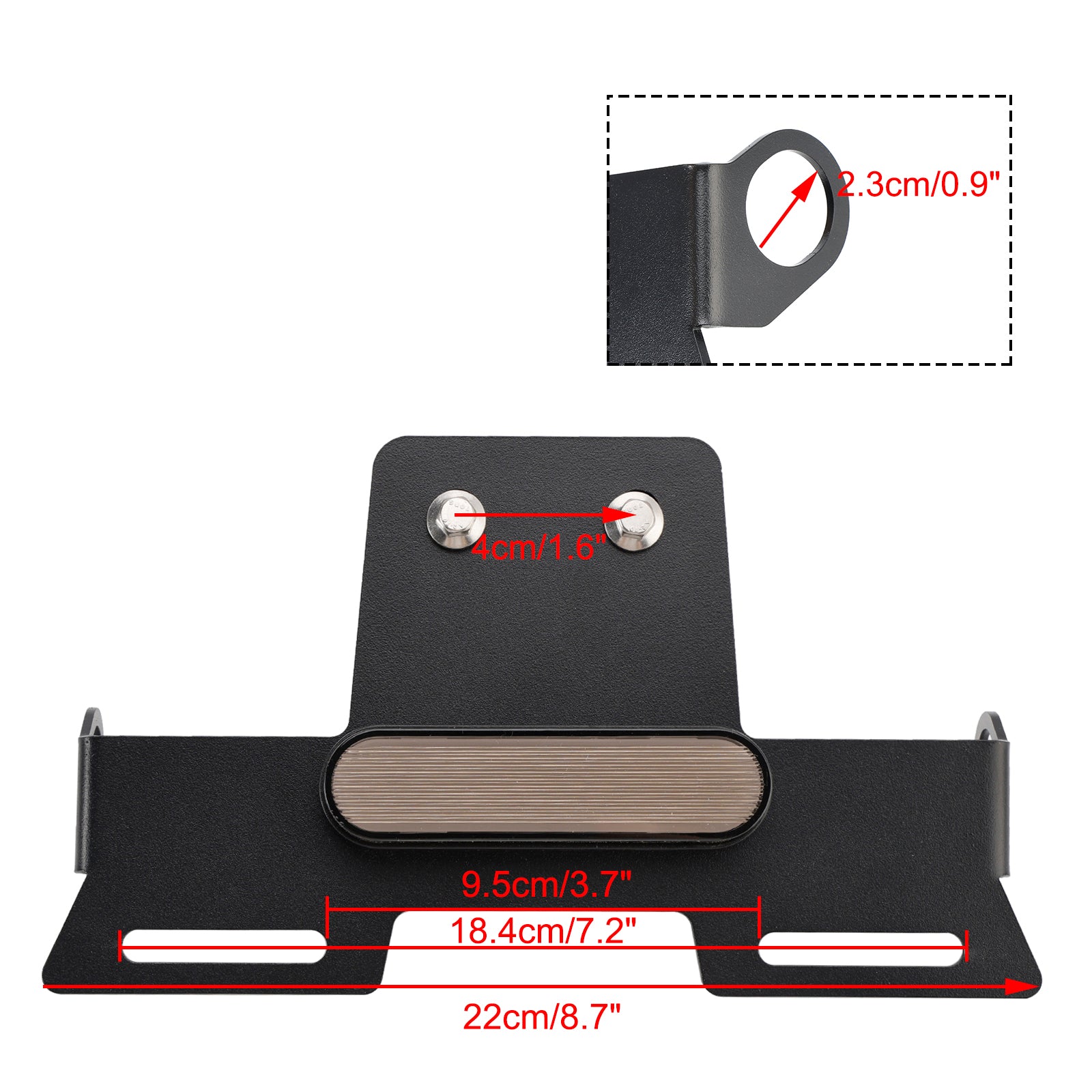 2023-2024 Honda CL250 CL300 CL500 SCL500 Fender License Plate Holder Bracket