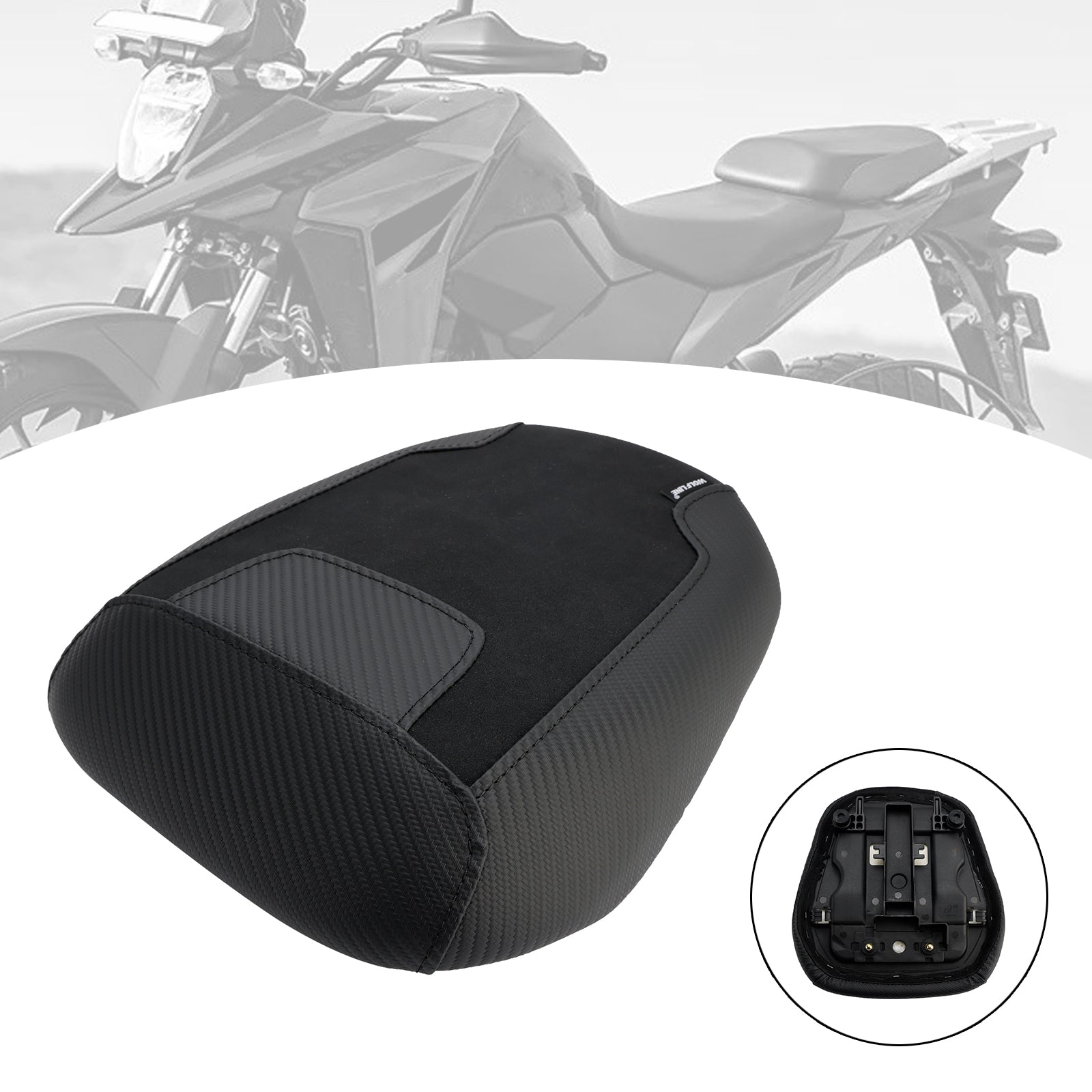 2024-2025 Suzuki V-Strom 250Sx Rear Passenger Seat Cushion Pillion Flat