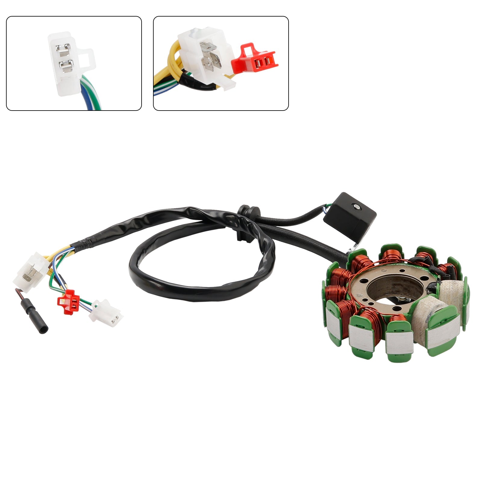 Stator Coil Magneto 6-Wire 11-Coil For Sym HD 125 200 Joyride 125 200 Evo 01-15