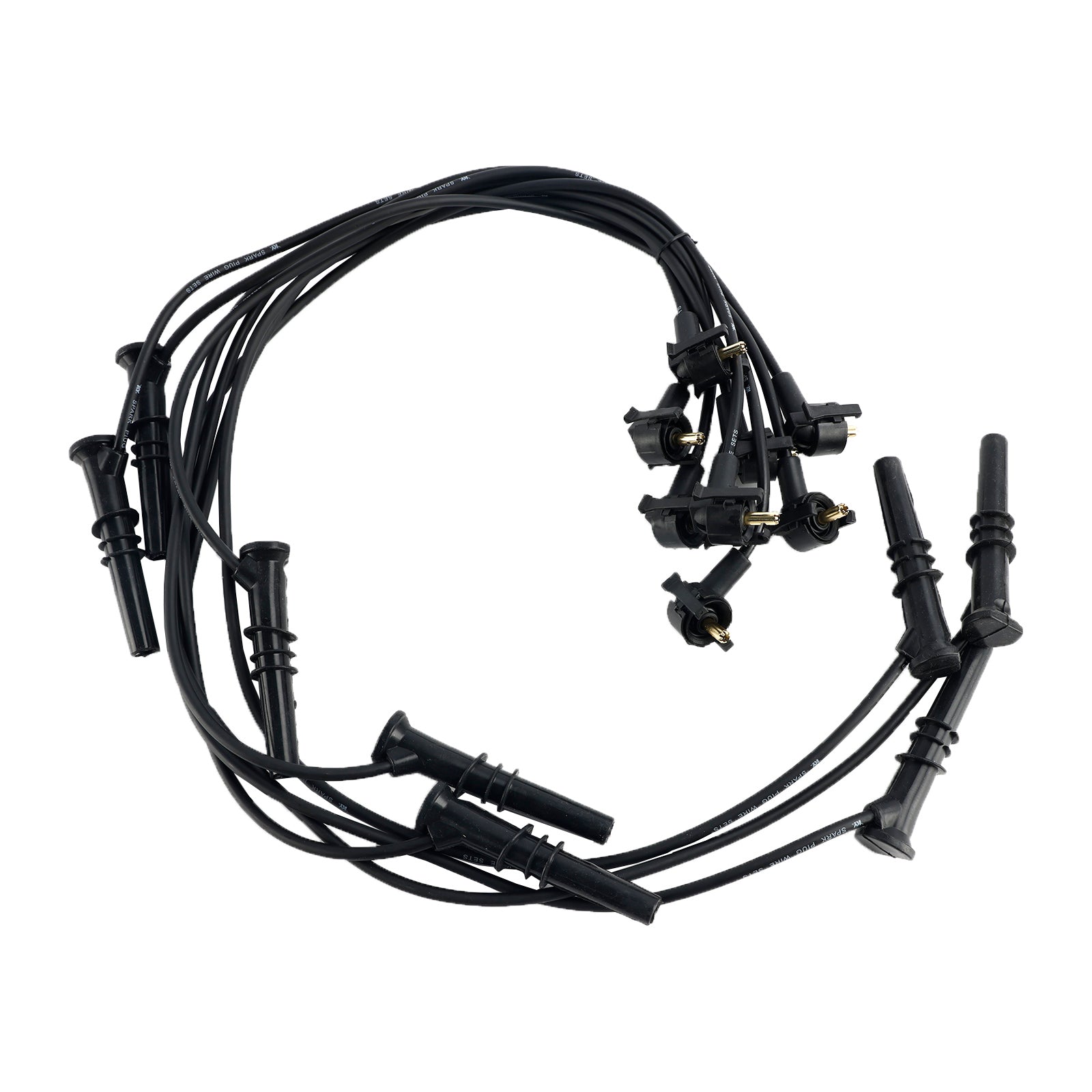 1997-1999 Ford E-150 Econoline Expedition F-250 V8 4.6L 2 Ignition Coil Pack 8 Spark Plugs and Wire Set FD487 SP432