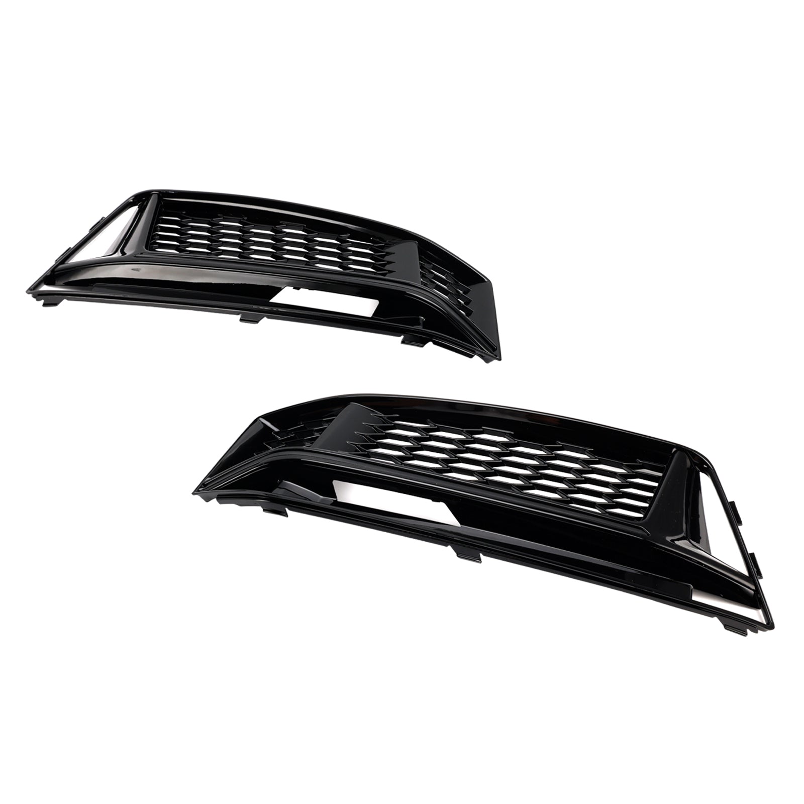 2016-2018 AUDI A4 B9 S-Line S4 2PCS Fog Light Cover Grille Grill