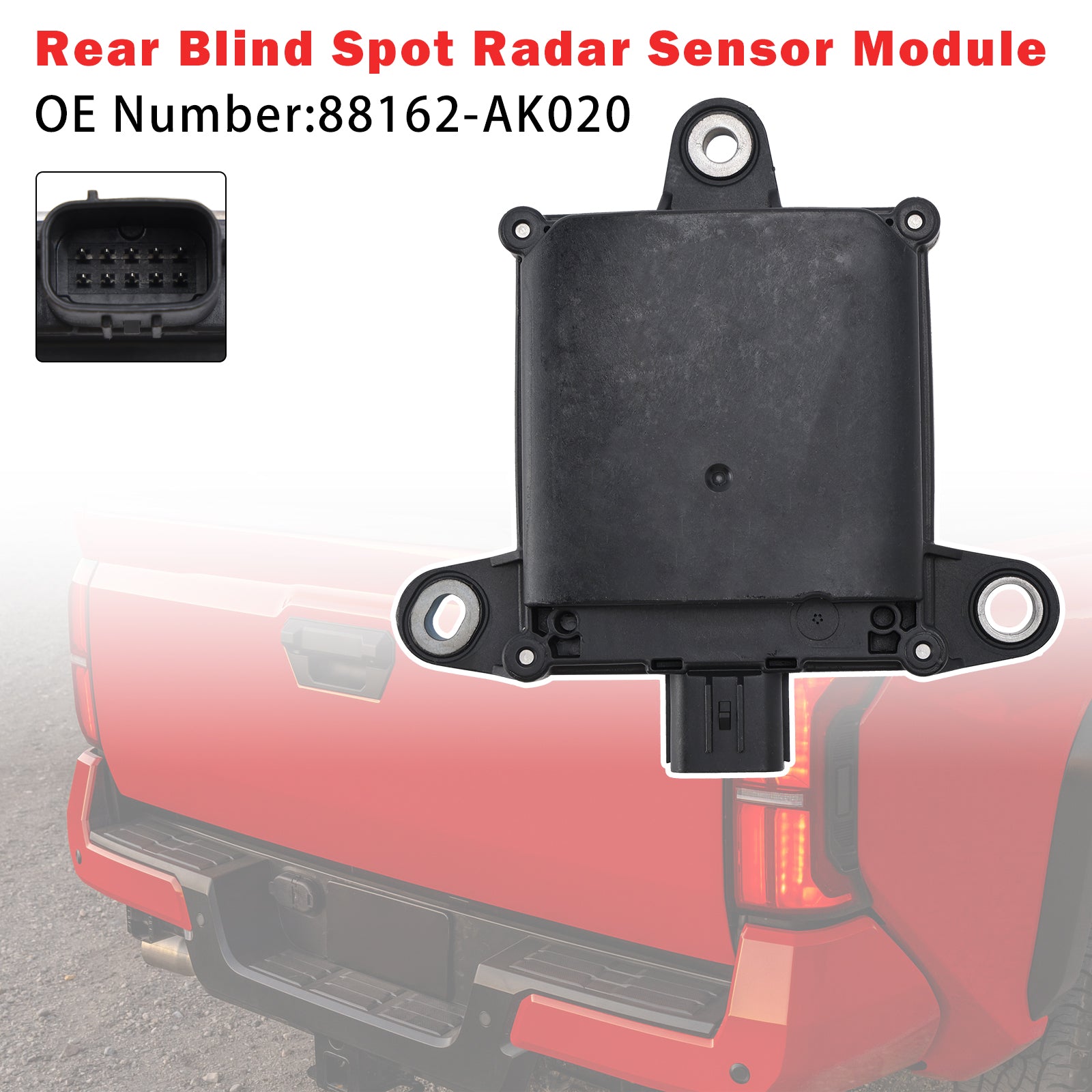 2024-2025 For Toyota Tacoma Rear Blind Spot Radar Sensor Module 88162-AK020
