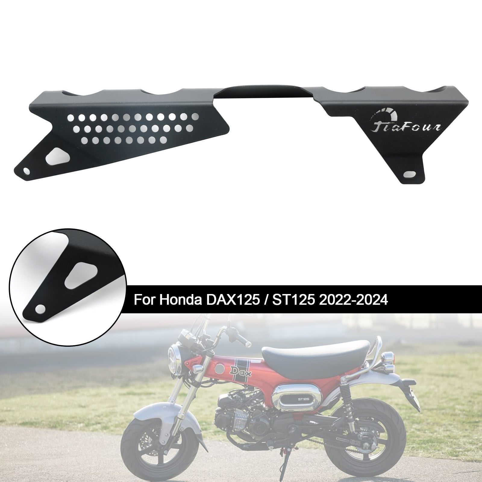 Sprocket Chain Guard Cover Protector For Honda DAX 125 ST125 2022-2024